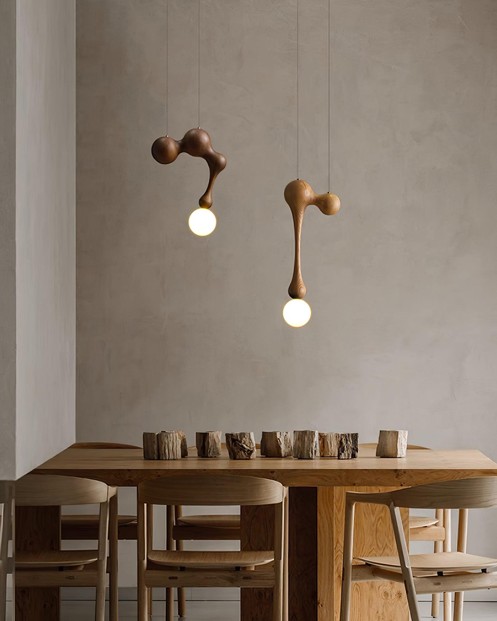 Jenna Wooden Pendant Lamp - Letslighting