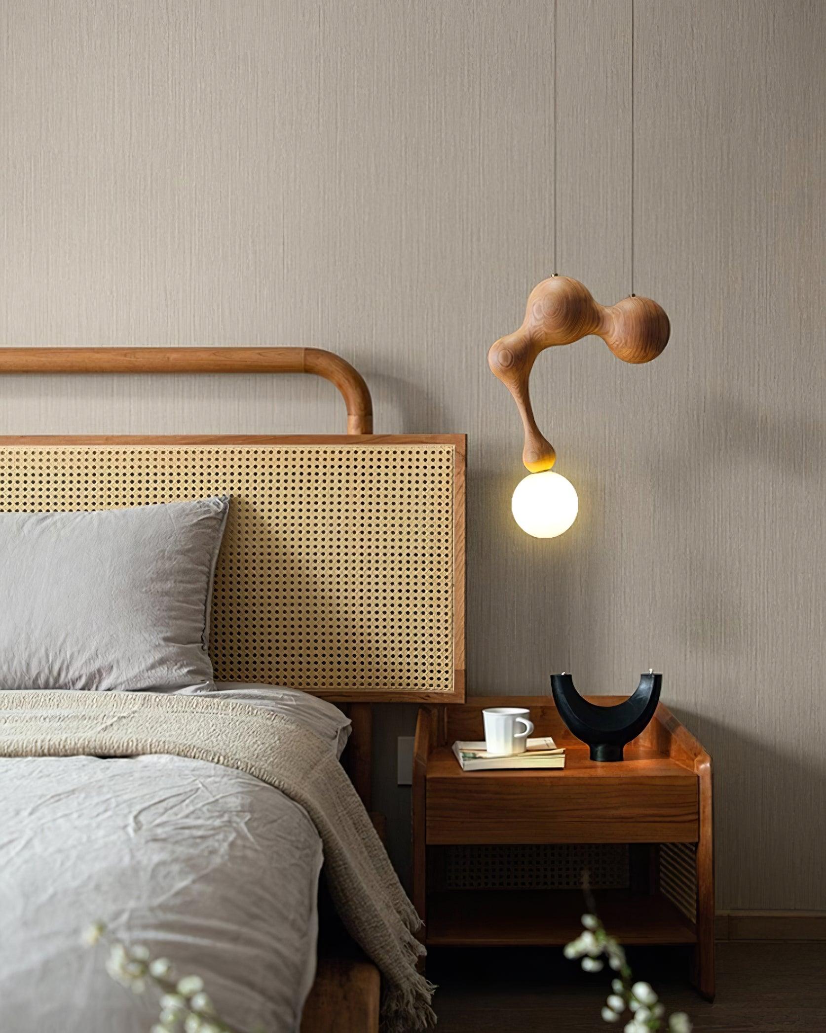 Jenna Wooden Pendant Lamp - Letslighting