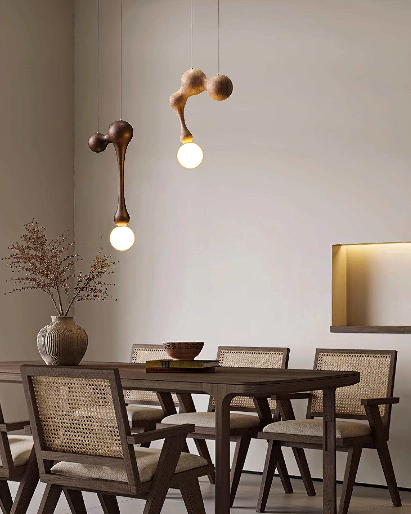 Jenna Wooden Pendant Lamp - Letslighting