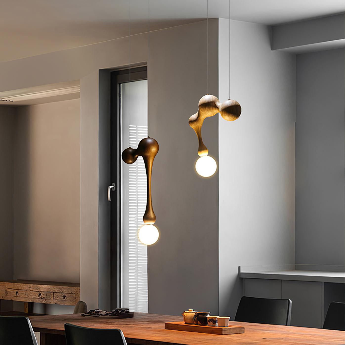 Jenna Wooden Pendant Lamp - Letslighting