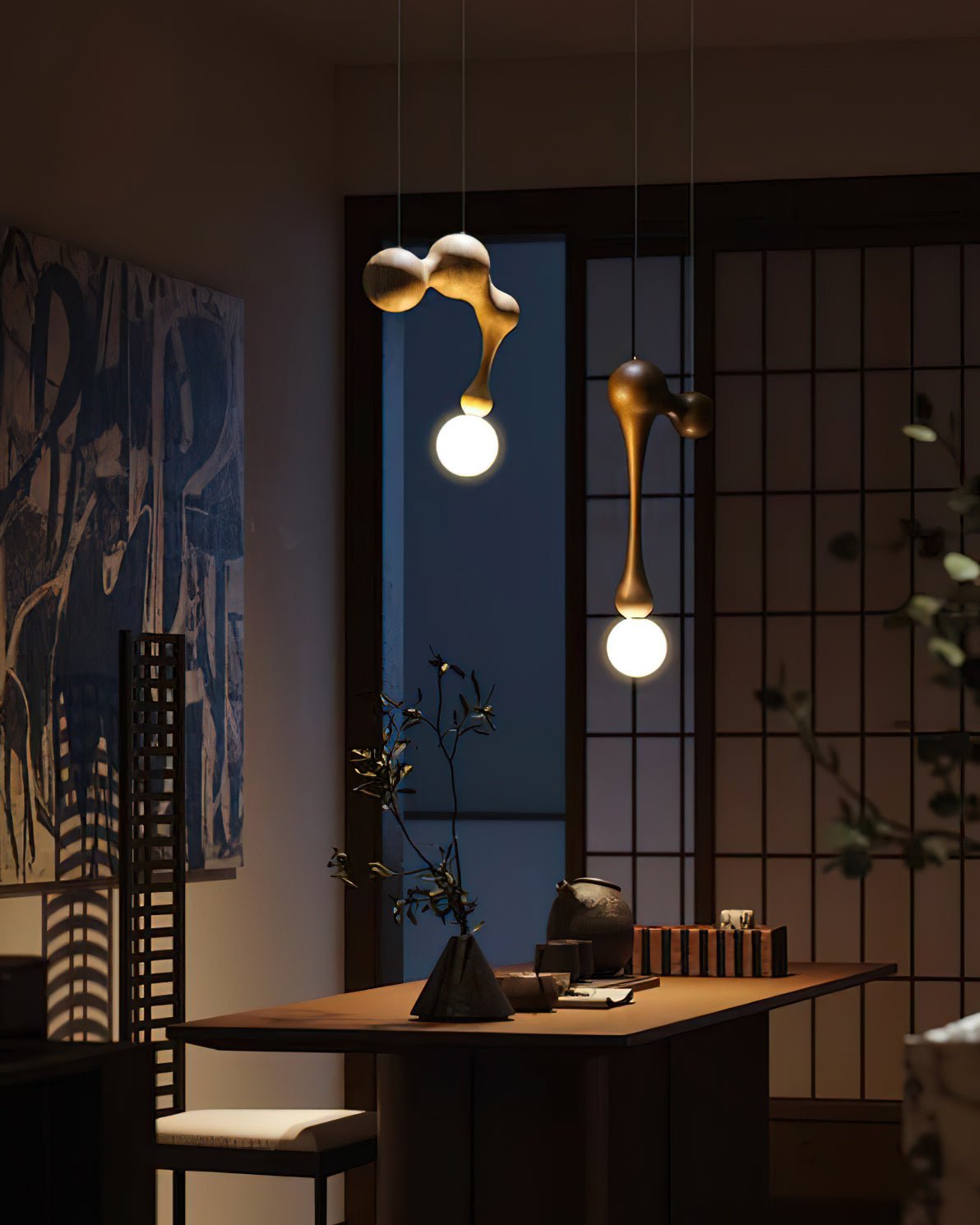 Jenna Wooden Pendant Lamp - Letslighting