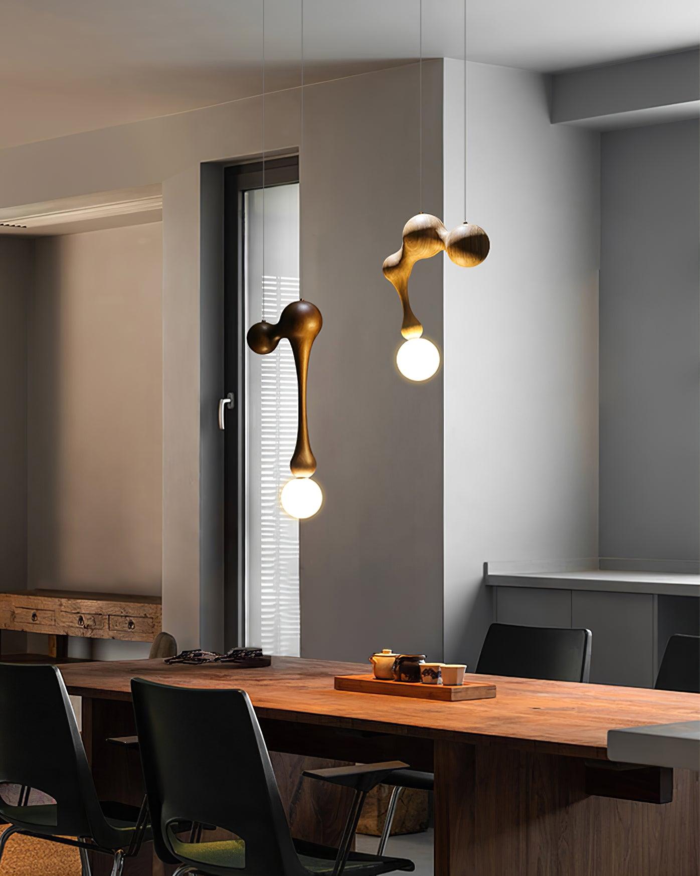 Jenna Wooden Pendant Lamp - Letslighting