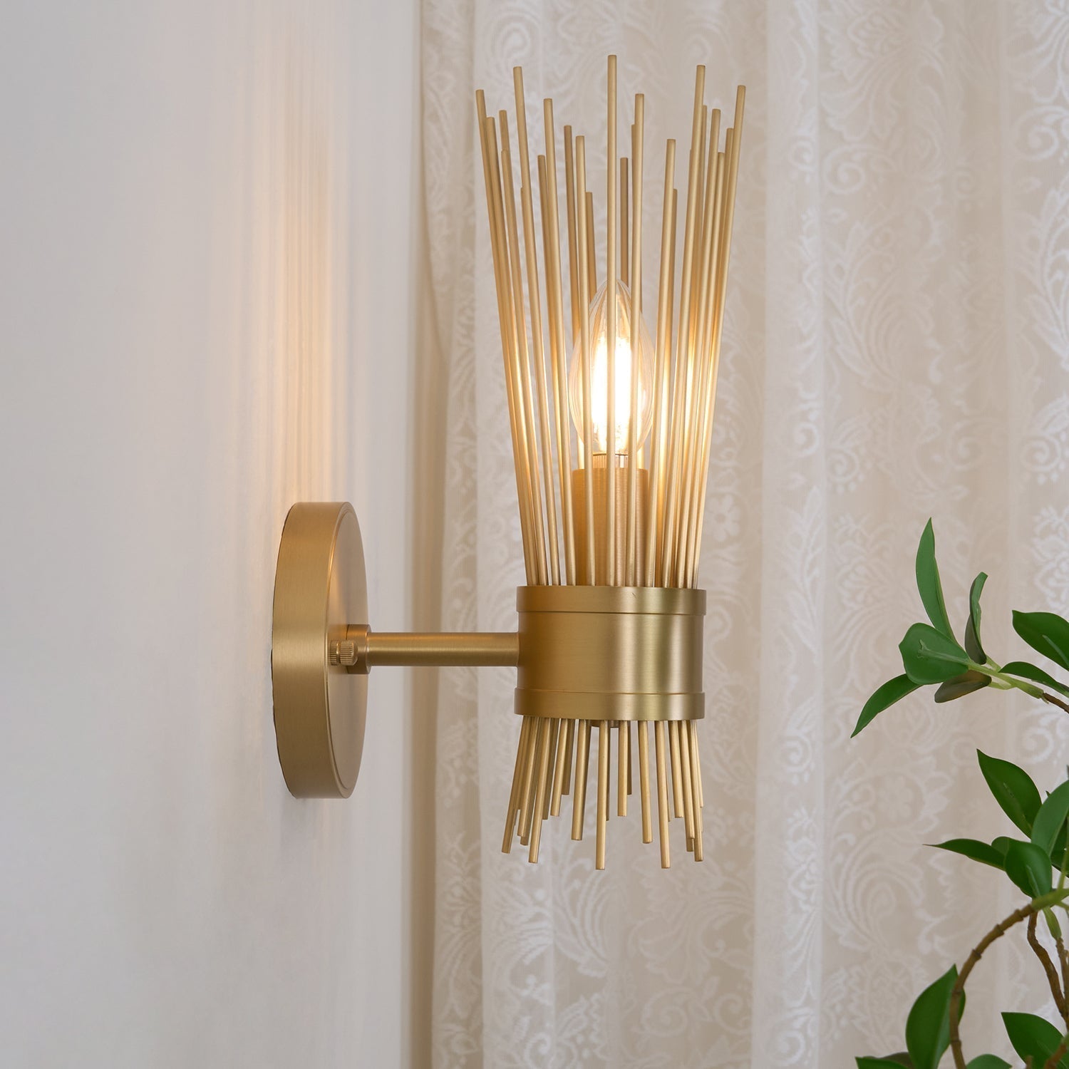 Jovenko Candle Wall Light - Letslighting