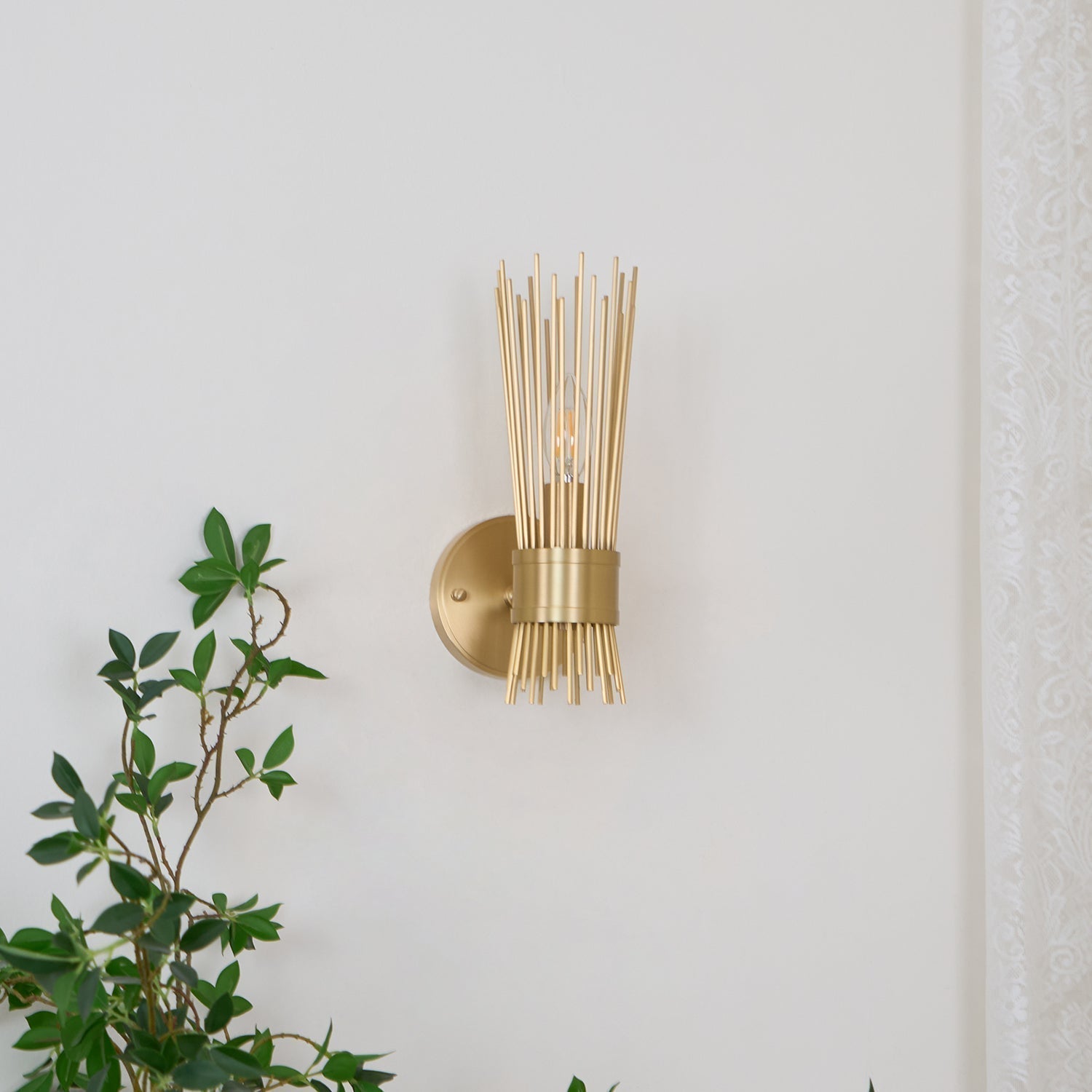 Jovenko Candle Wall Light - Letslighting