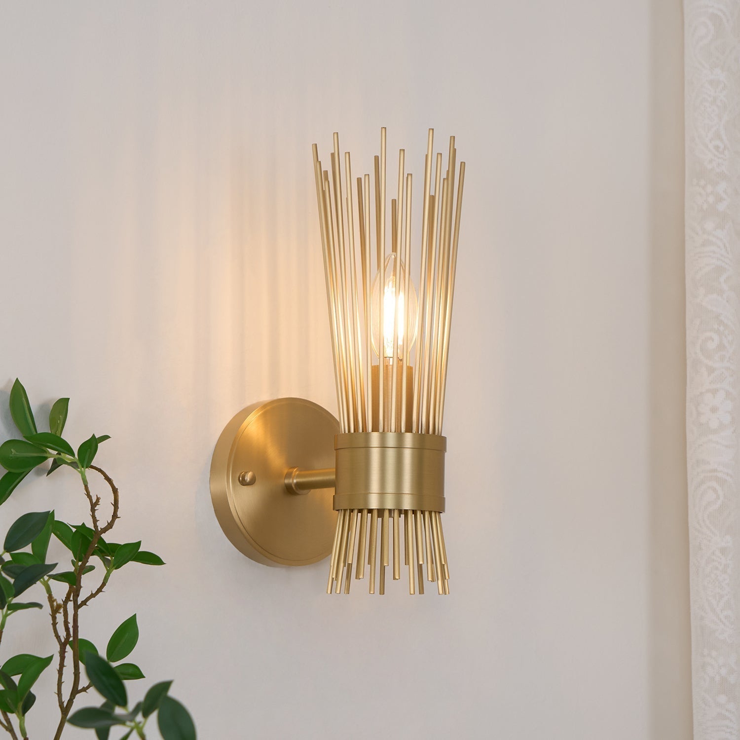 Jovenko Candle Wall Light - Letslighting