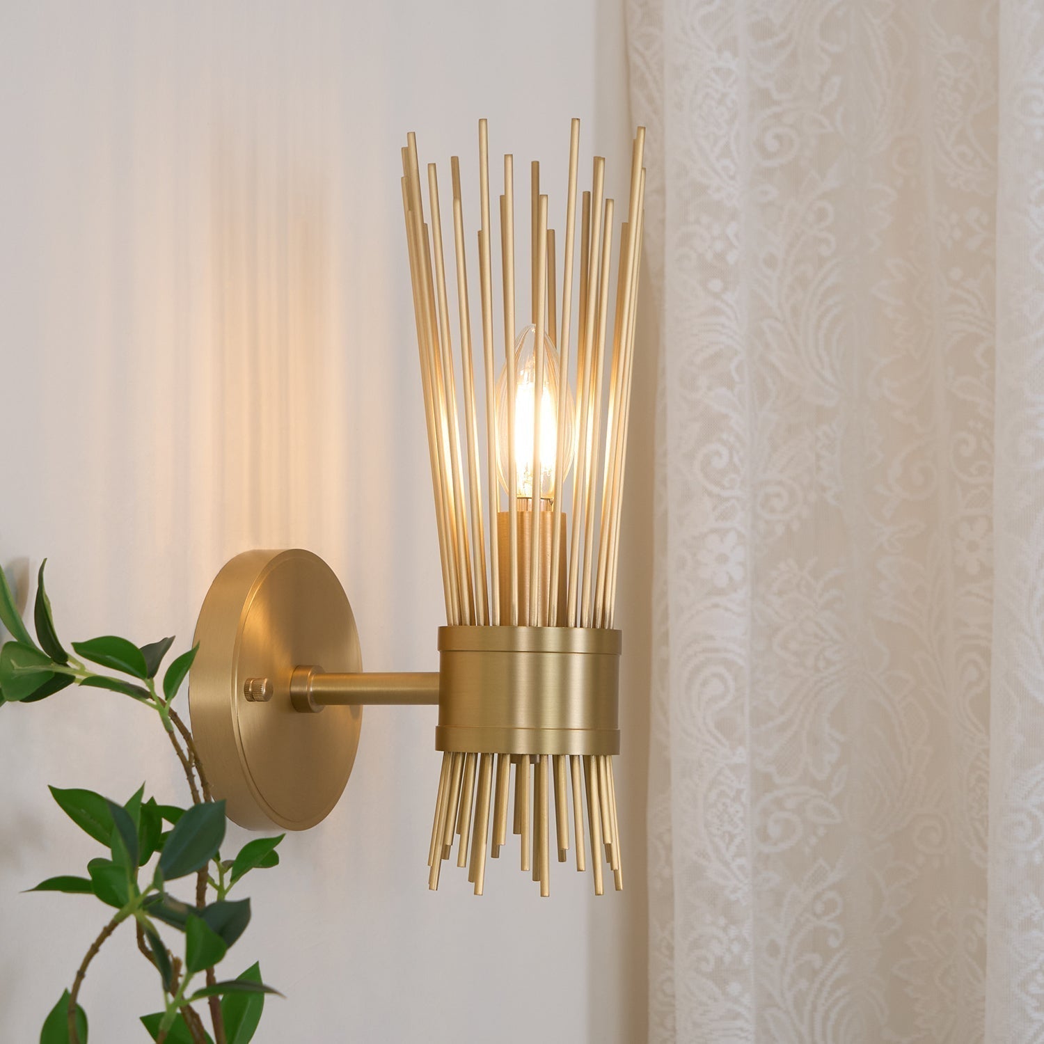 Jovenko Candle Wall Light - Letslighting