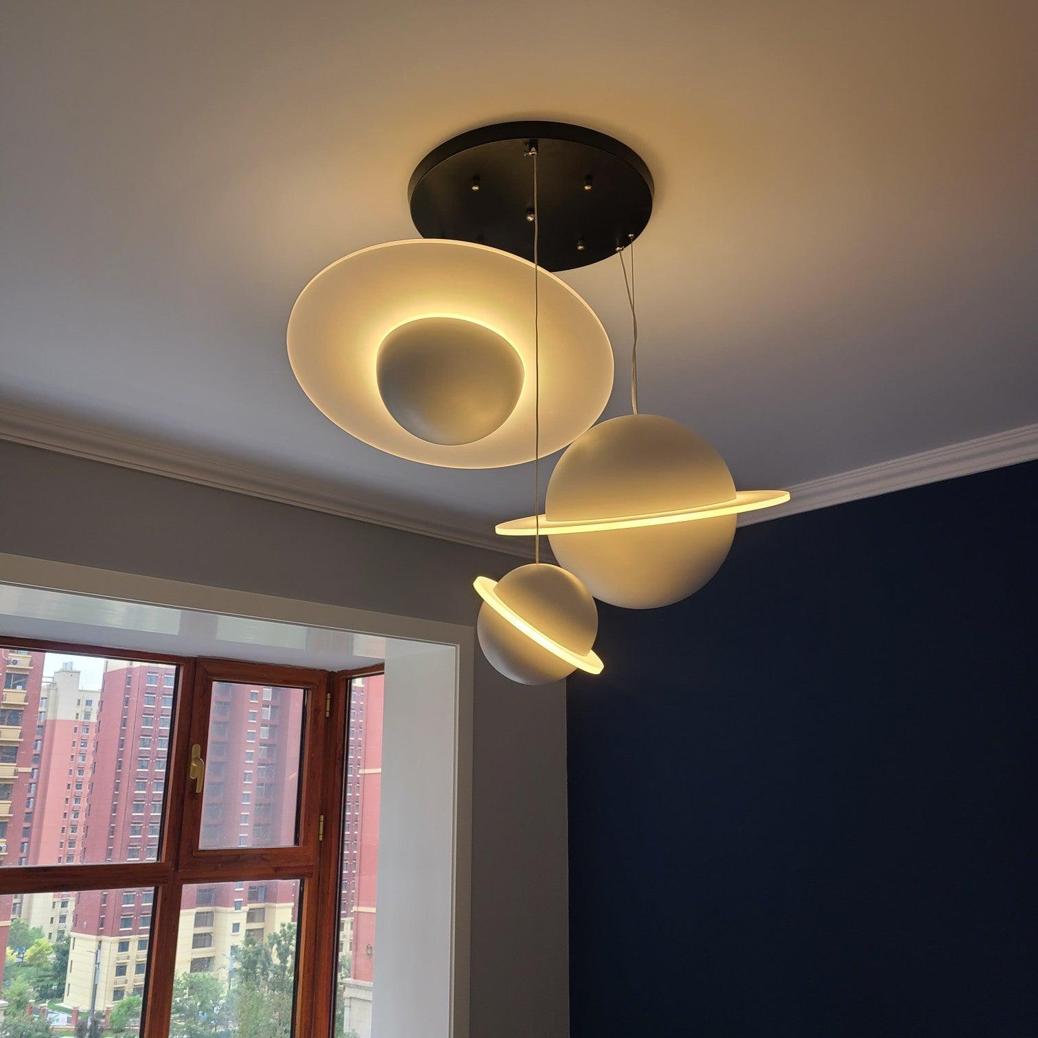 Jupiter Ring Pendant Light - Letslighting