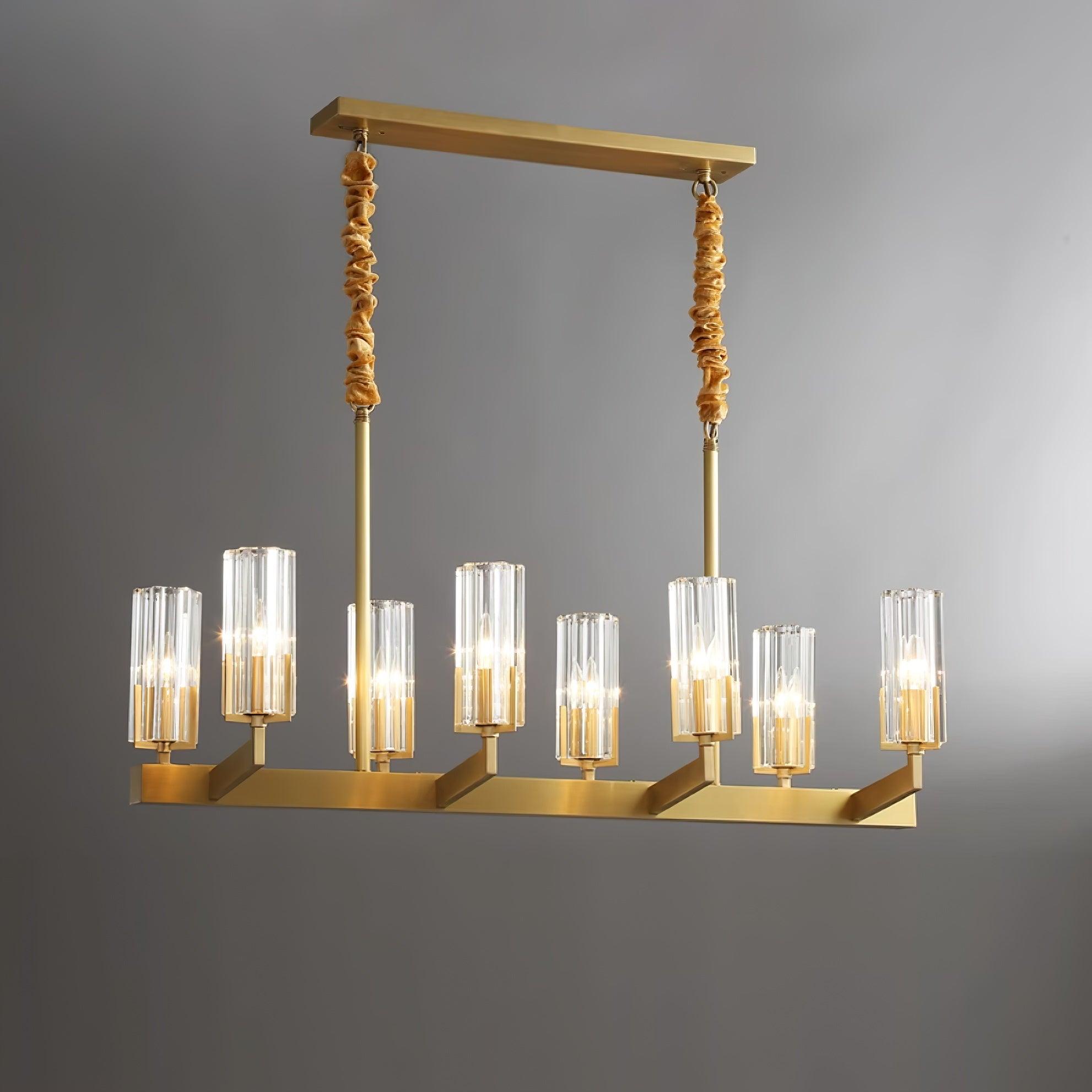 Kayla Brass Chandelier - Letslighting