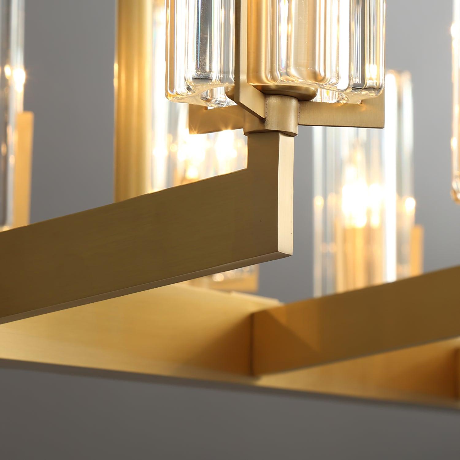 Kayla Brass Chandelier - Letslighting