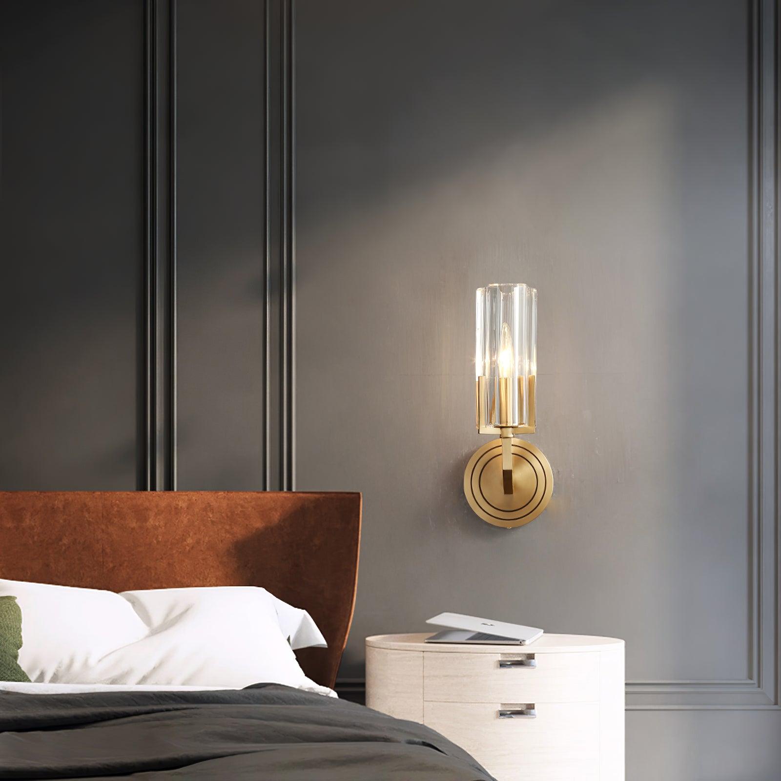 Kayla Brass Wall Lamp - Letslighting