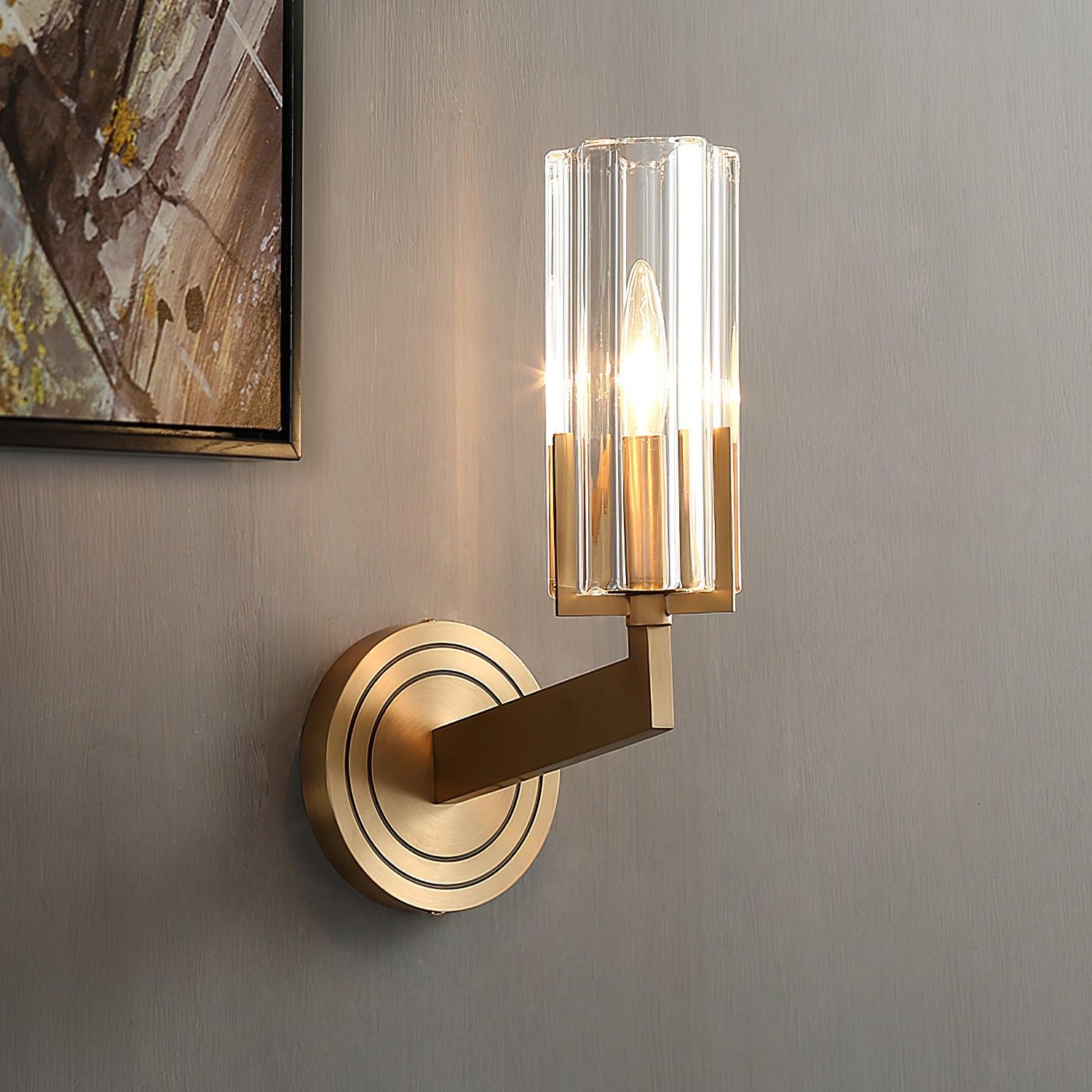 Kayla Brass Wall Lamp - Letslighting
