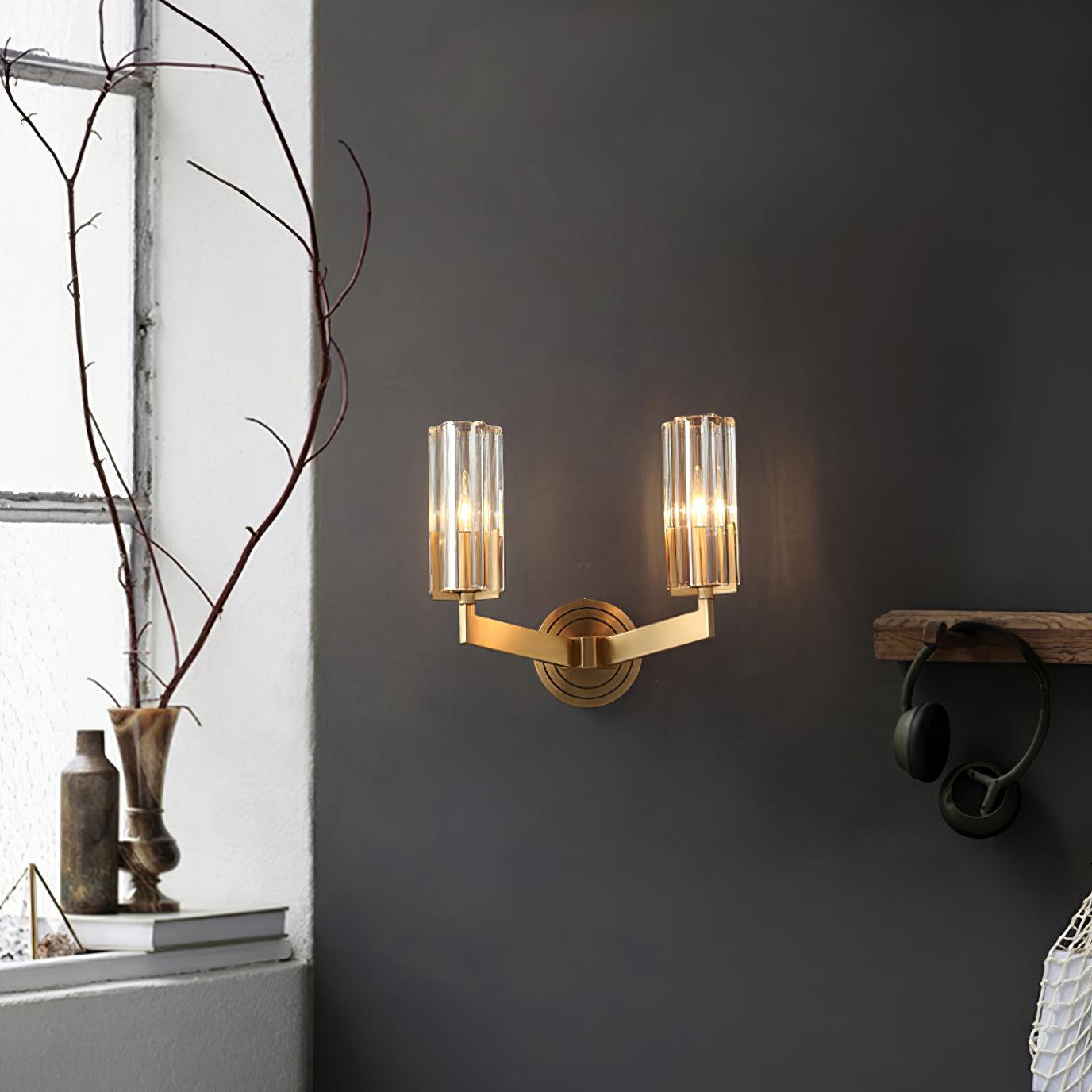 Kayla Brass Wall Lamp - Letslighting