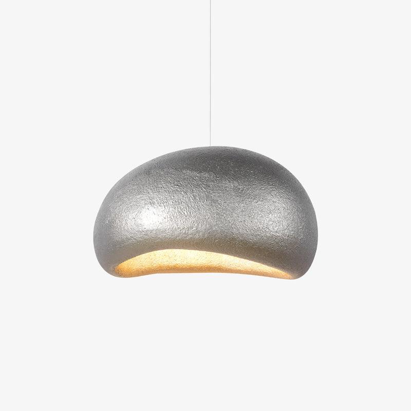 Pendant Lamp Pebble Inspired Organic Form Soft Glow Modern Artistic - Letslighting