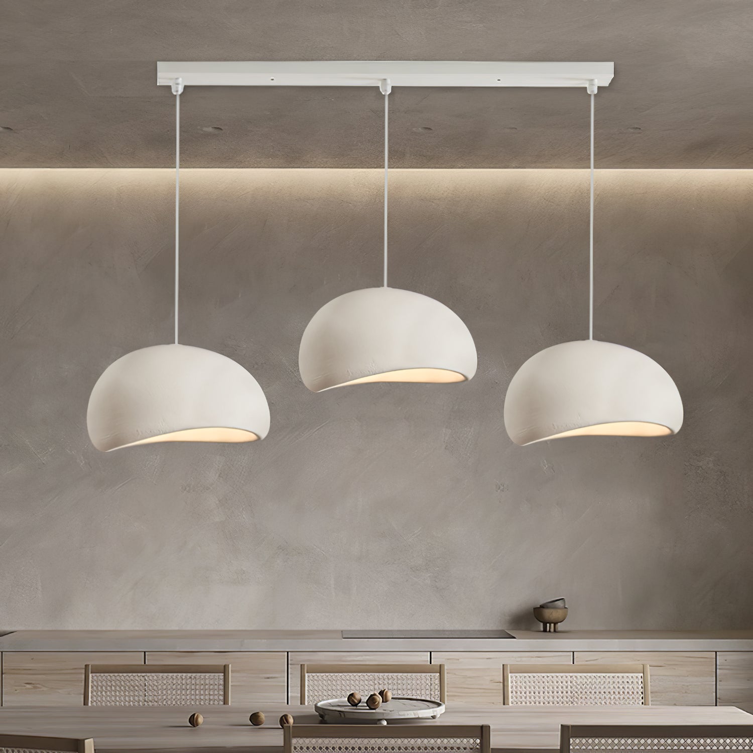 Khmara Rough Combination Chandelier B - Letslighting