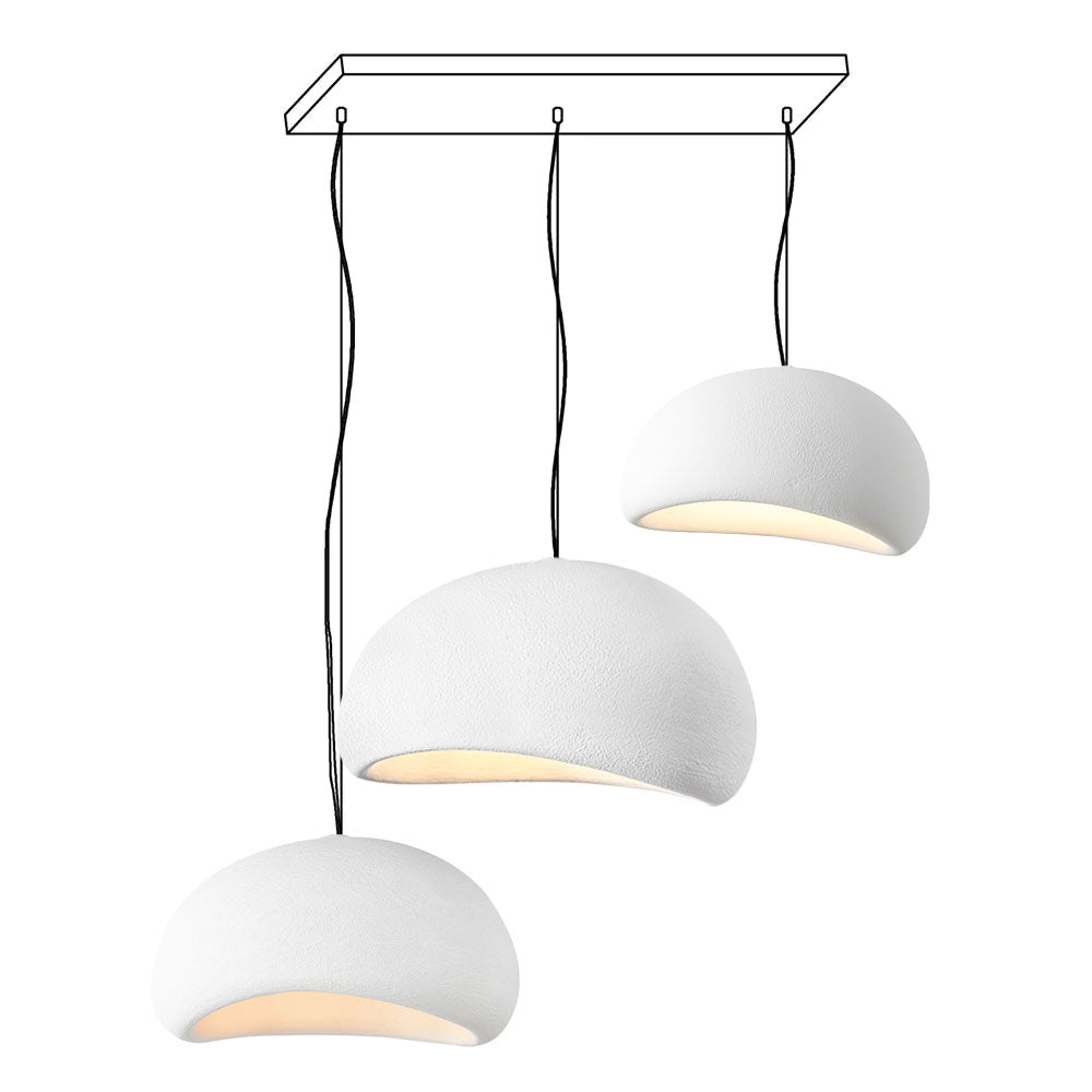 Khmara Rough Combination Chandelier B - Letslighting