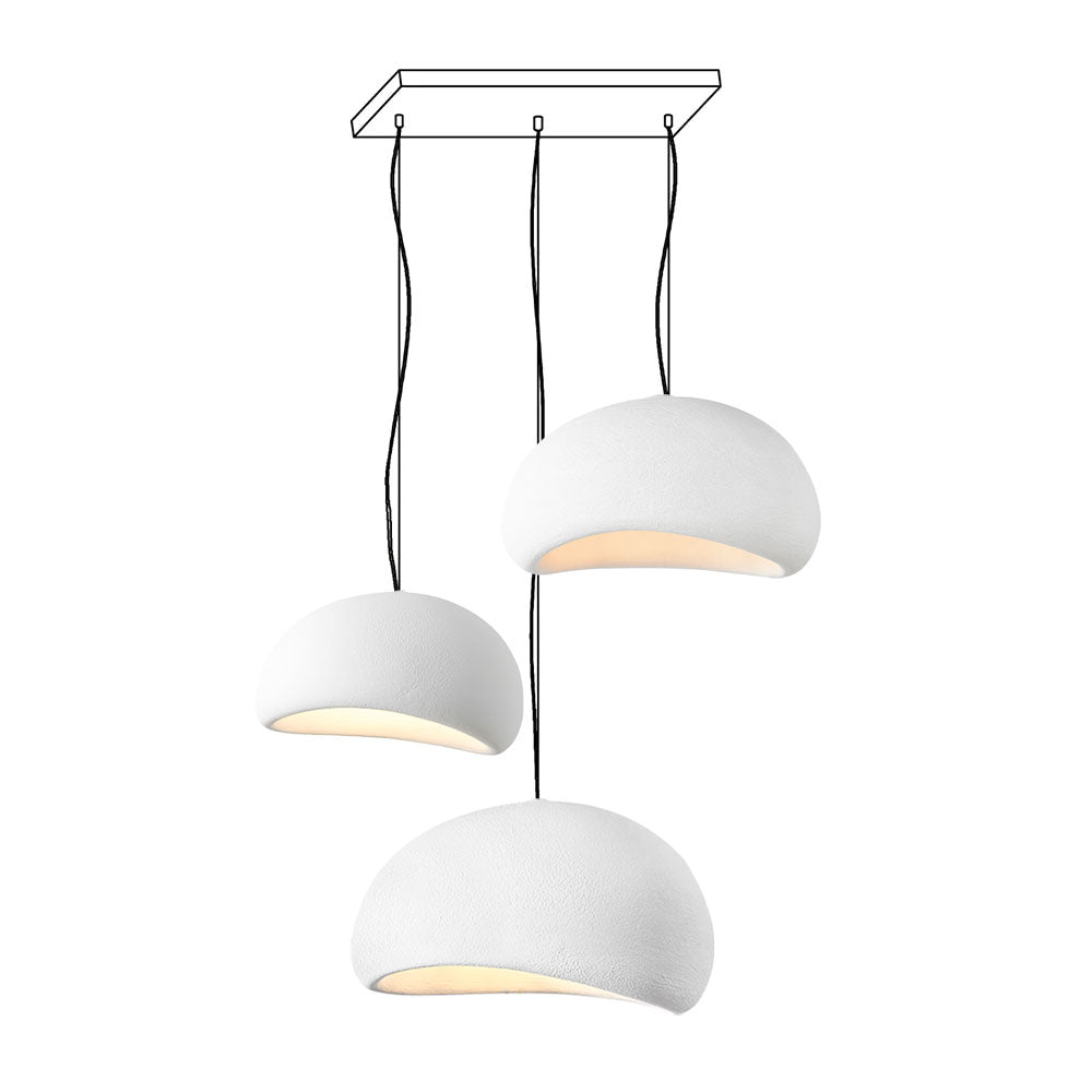 Khmara Rough Combination Chandelier B - Letslighting