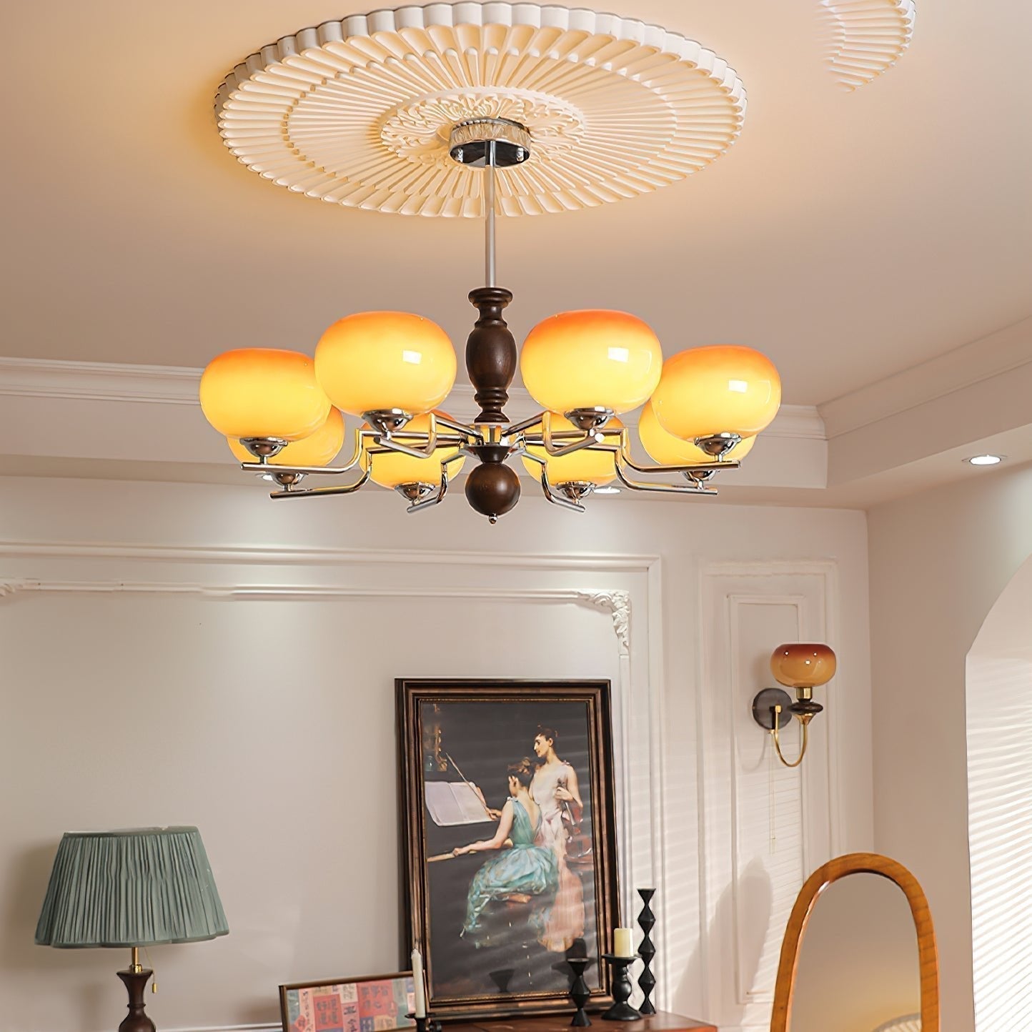 Aurora Chandelier Royal Elegant - Letslighting