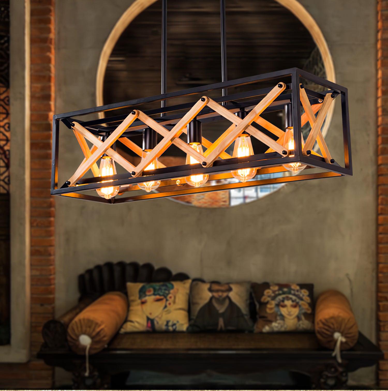 Kitchen Island Rectangle Chandelier - Letslighting