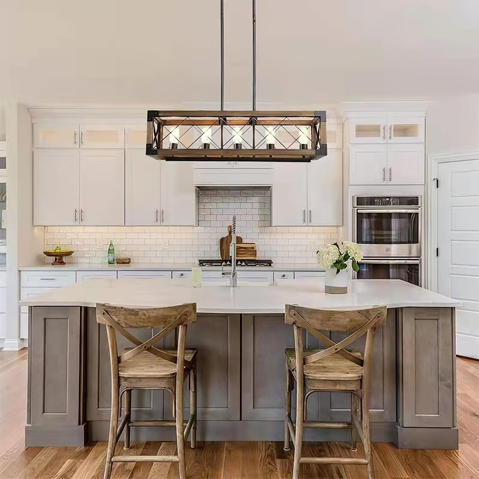 Kitchen Island Rectangle Chandelier - Letslighting