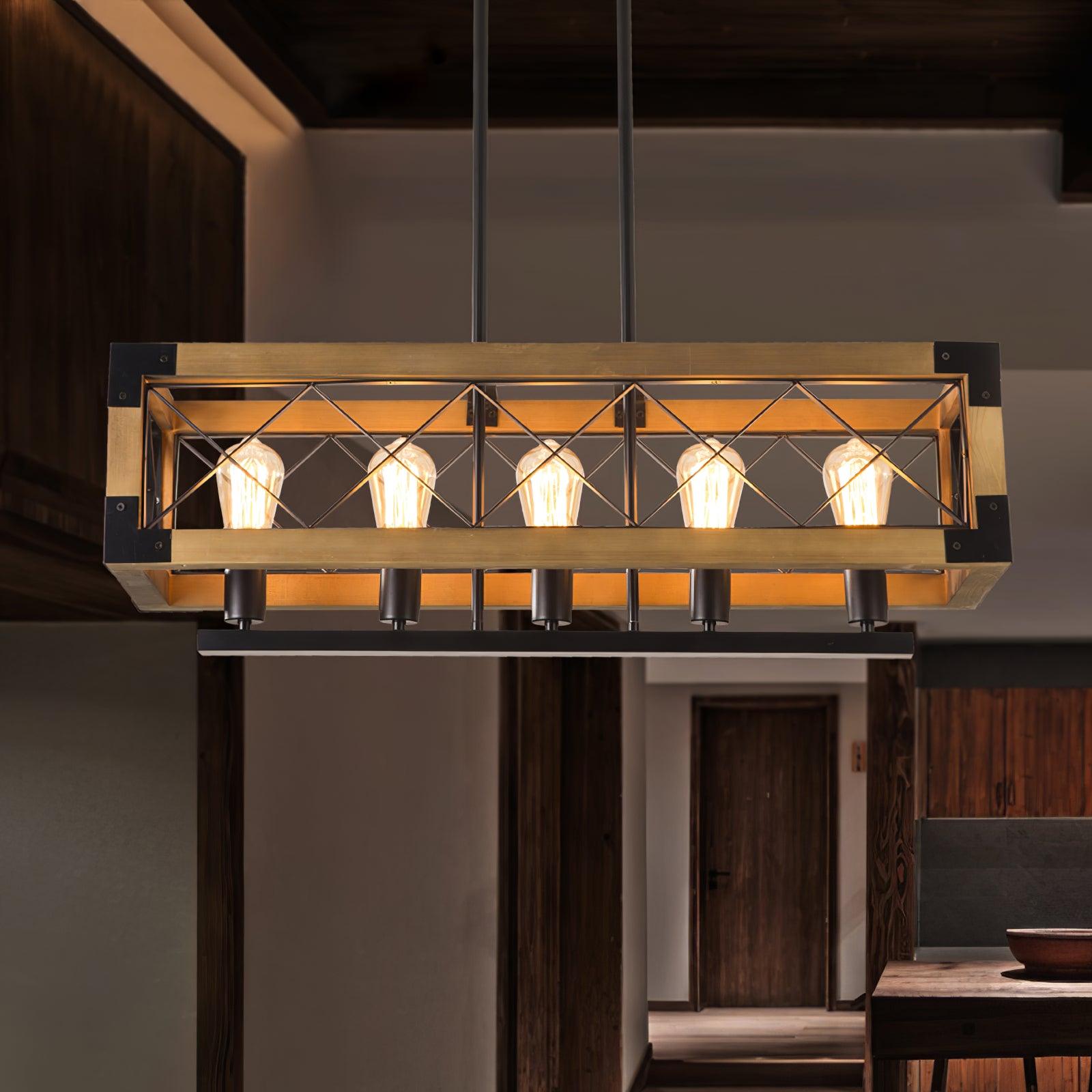 Kitchen Island Rectangle Chandelier - Letslighting
