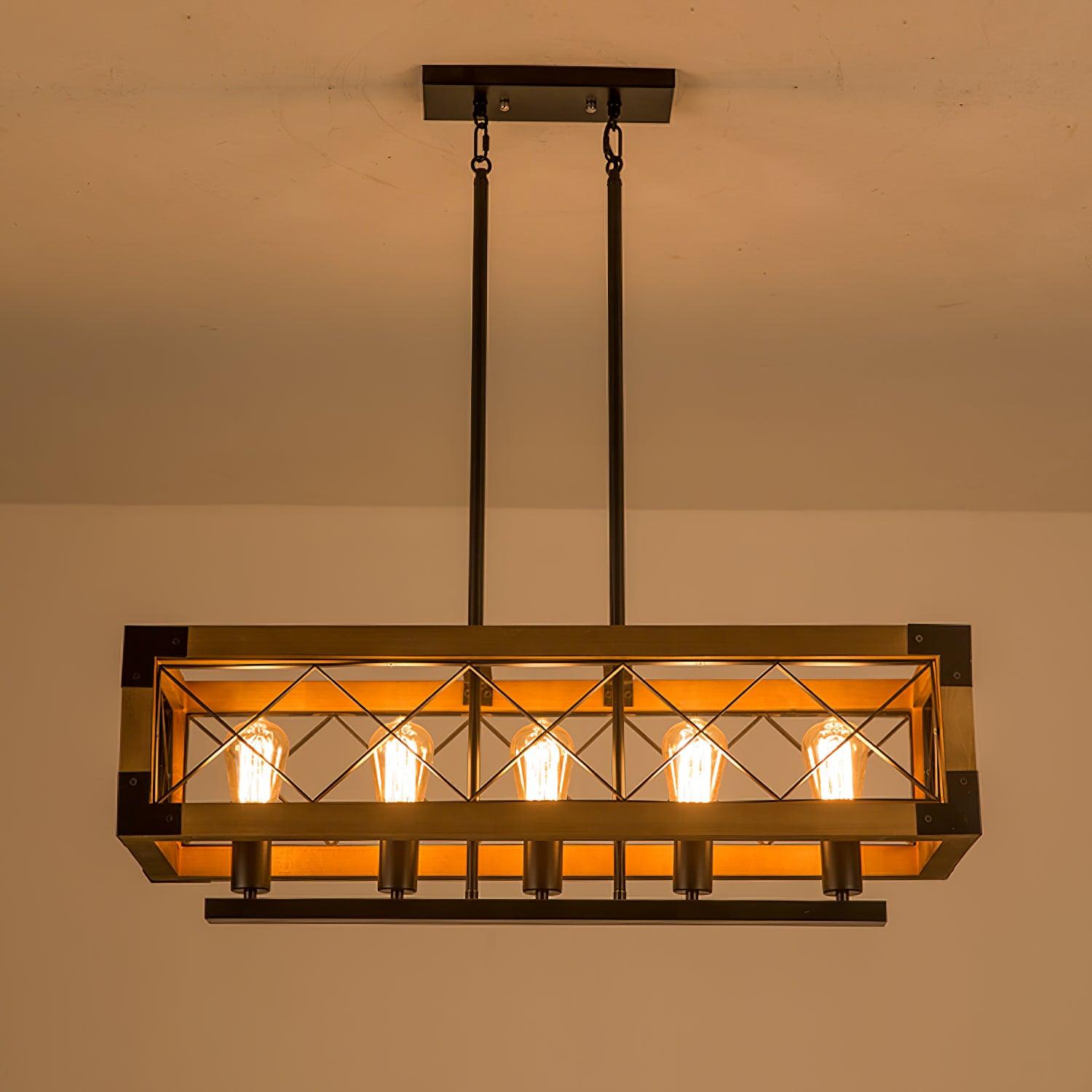 Kitchen Island Rectangle Chandelier - Letslighting