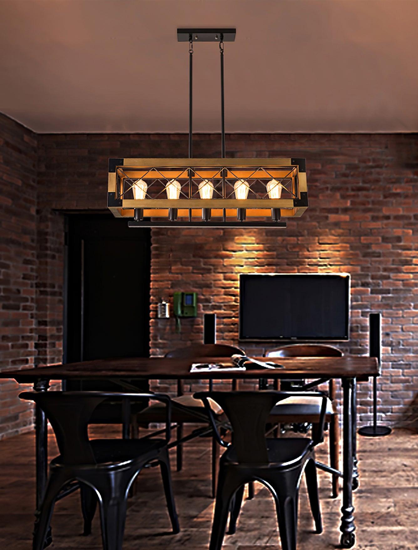 Kitchen Island Rectangle Chandelier - Letslighting