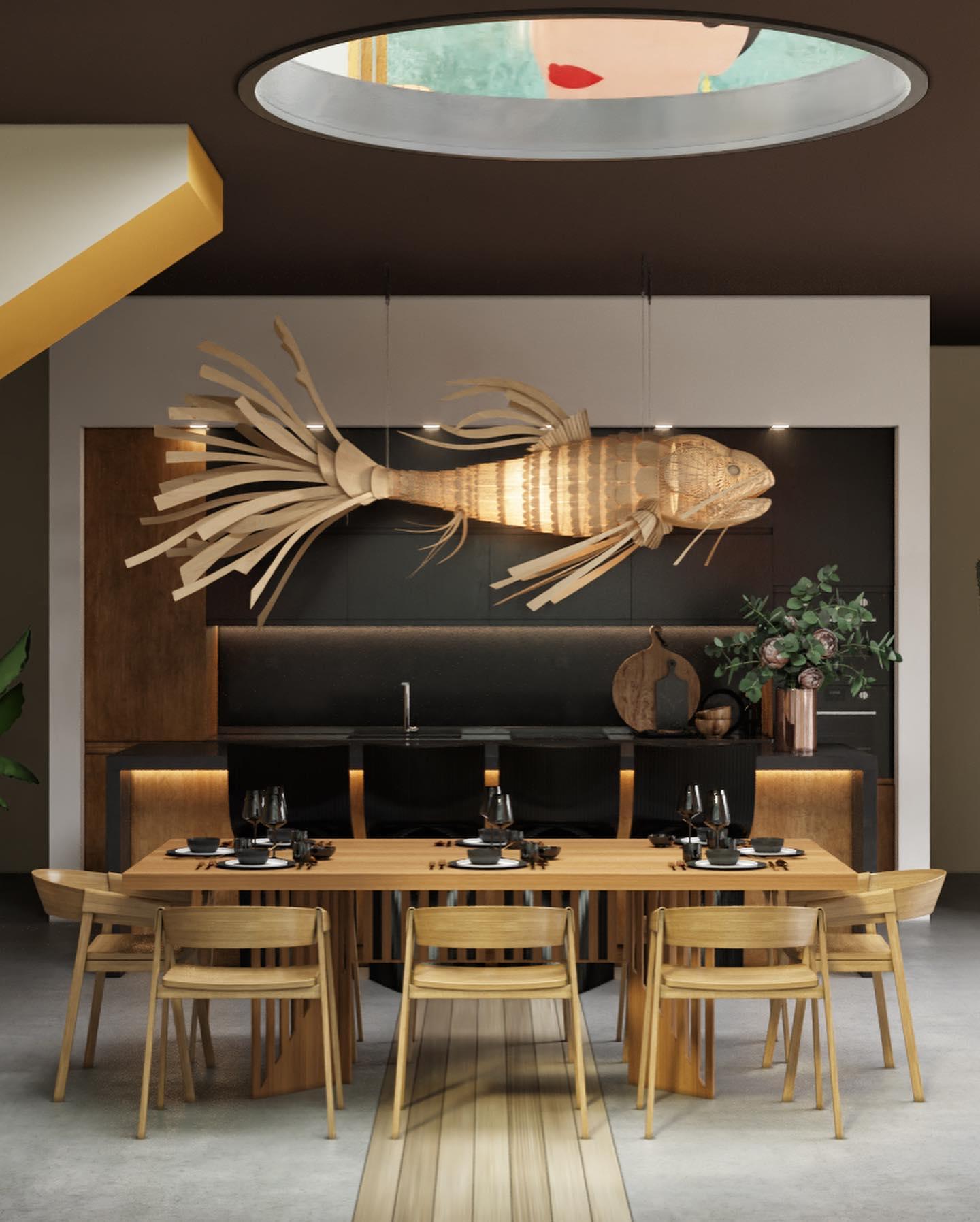 Koi Chandelier - Letslighting