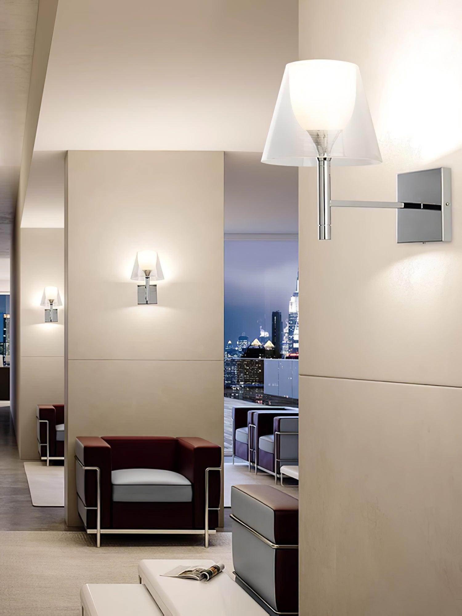 Chrome Prism Wall Lamp - Letslighting