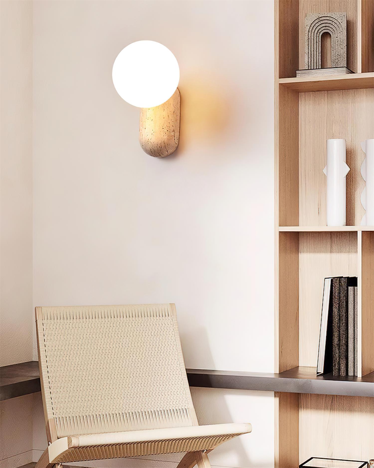 Ritta Wall Lamp Organic Serenity - Letslighting