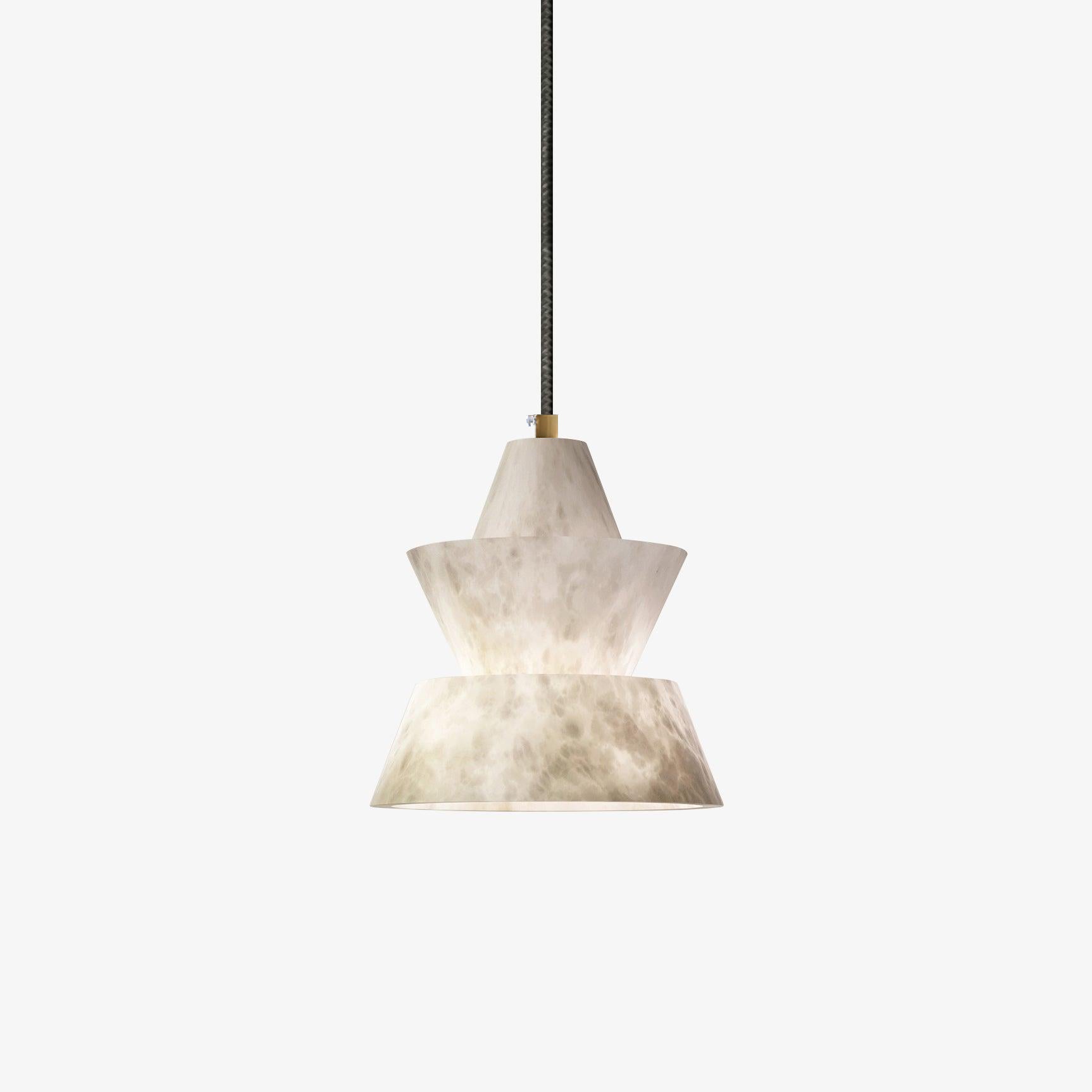 Strata Alabaster Pendant Light - Letslighting