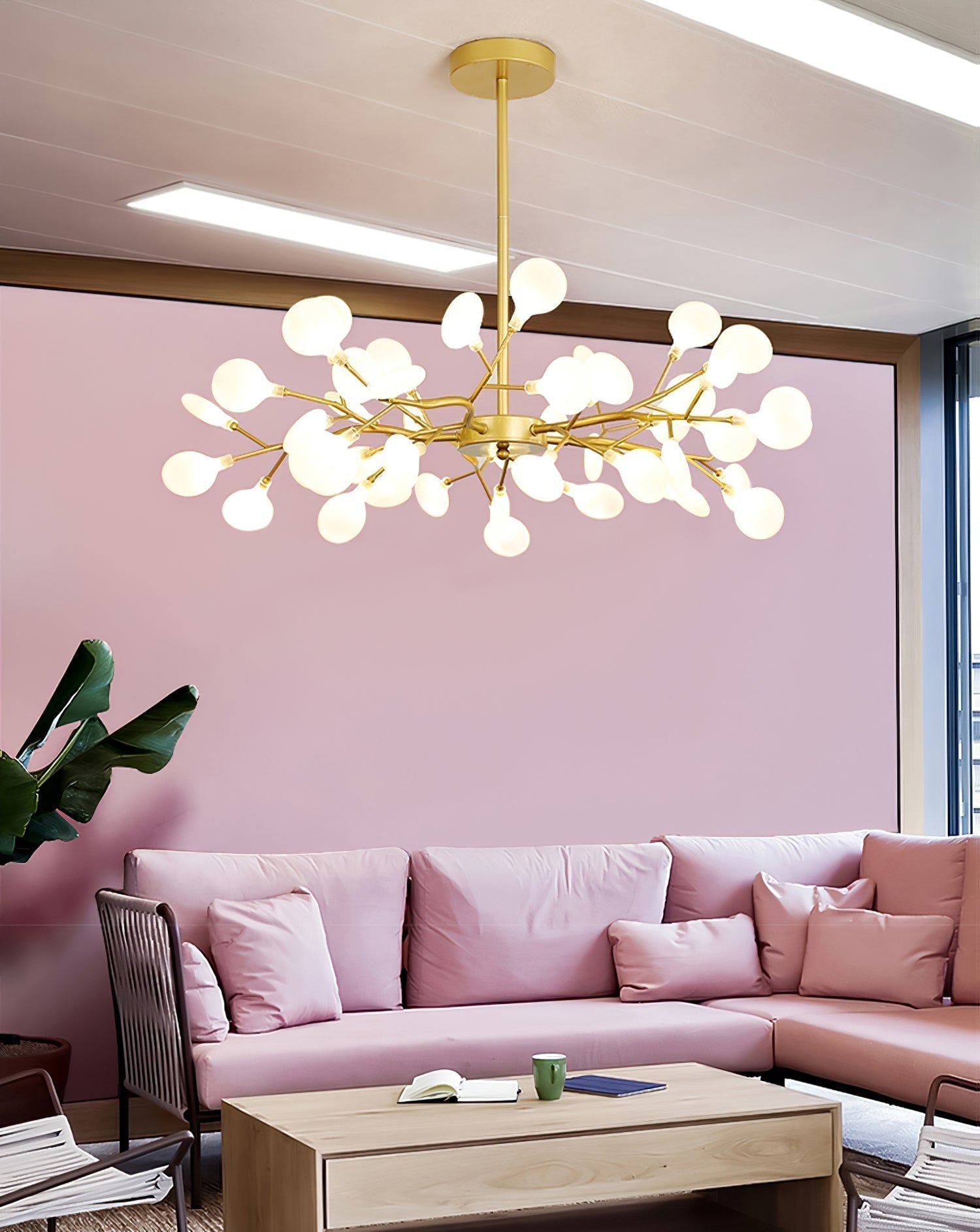 LED Firefly Sputnik Chandelier - Letslighting