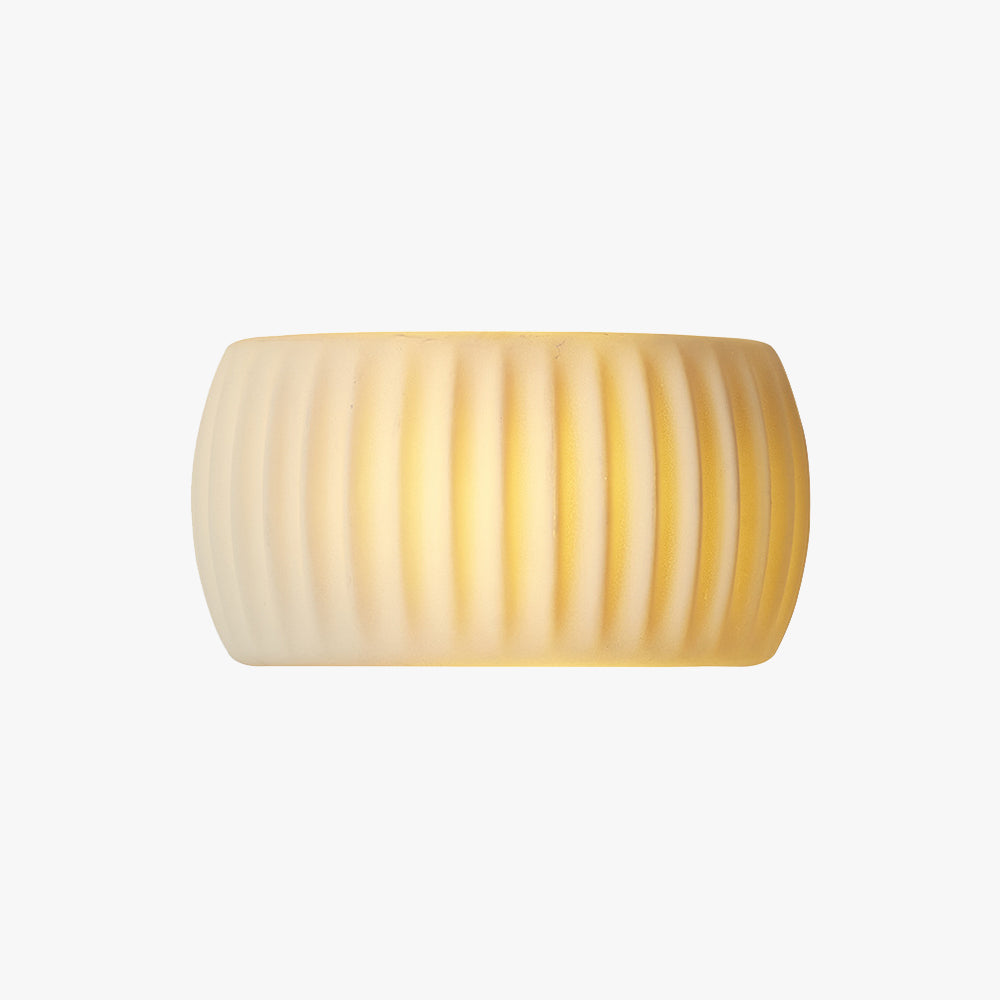 Valentina Minimalista LED Aplique de Pared Metal Resina Estudio