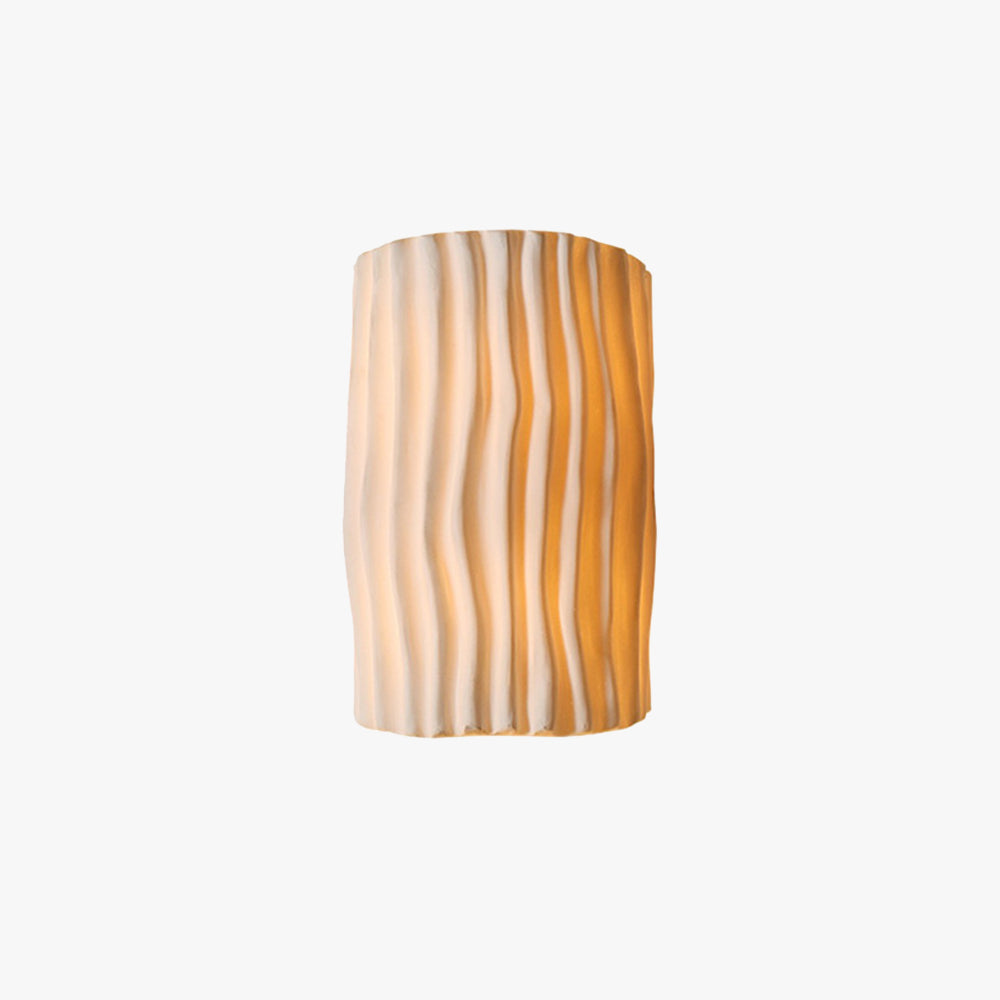 Valentina Onda Retro LED Aplique de Pared Resina Estudio