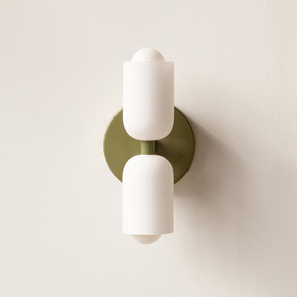 Valentina Modern Metal/Vidrio LED Aplique Dormitorio