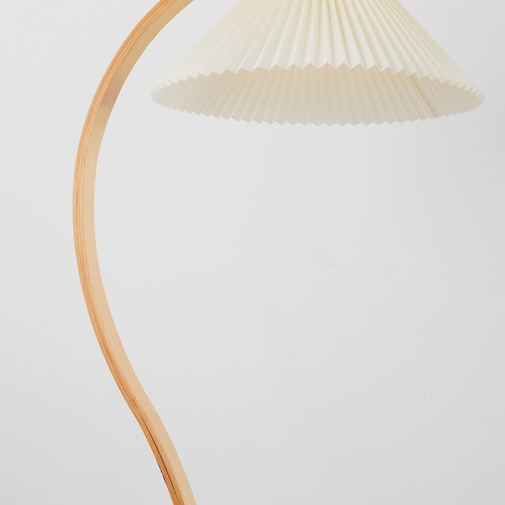 Ozawa Moderno Geométrico Metal LED Lámpara de Pie Blanco/Beige/Café