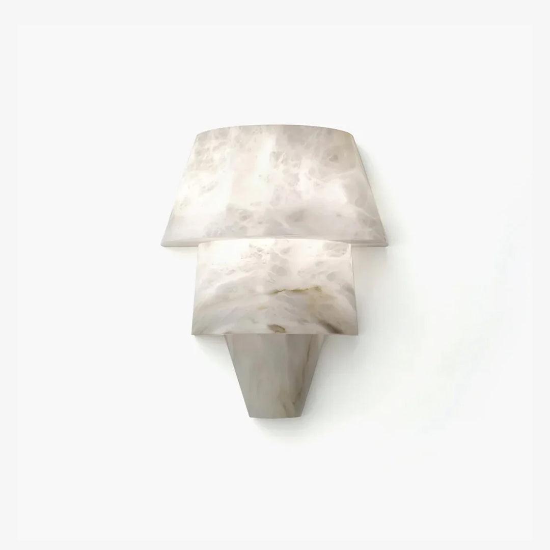 Vyloren Tiered Alabaster Wall Light - Letslighting