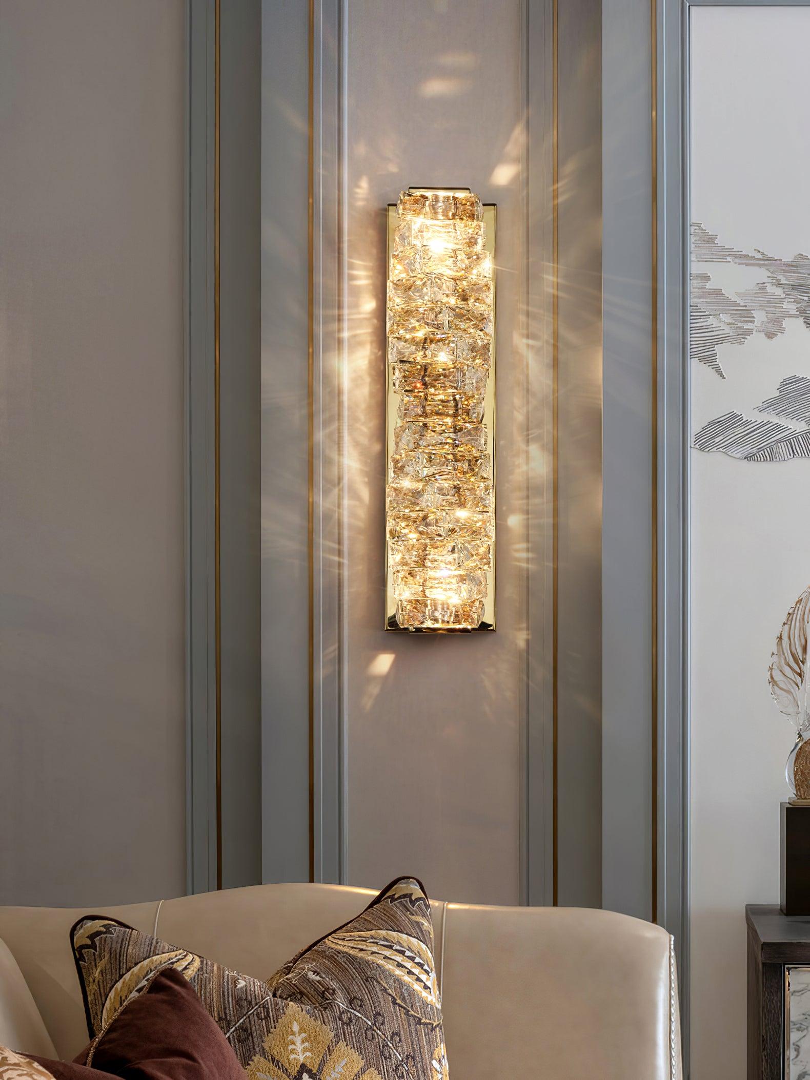 Laminated Crystal Wall Light - Letslighting