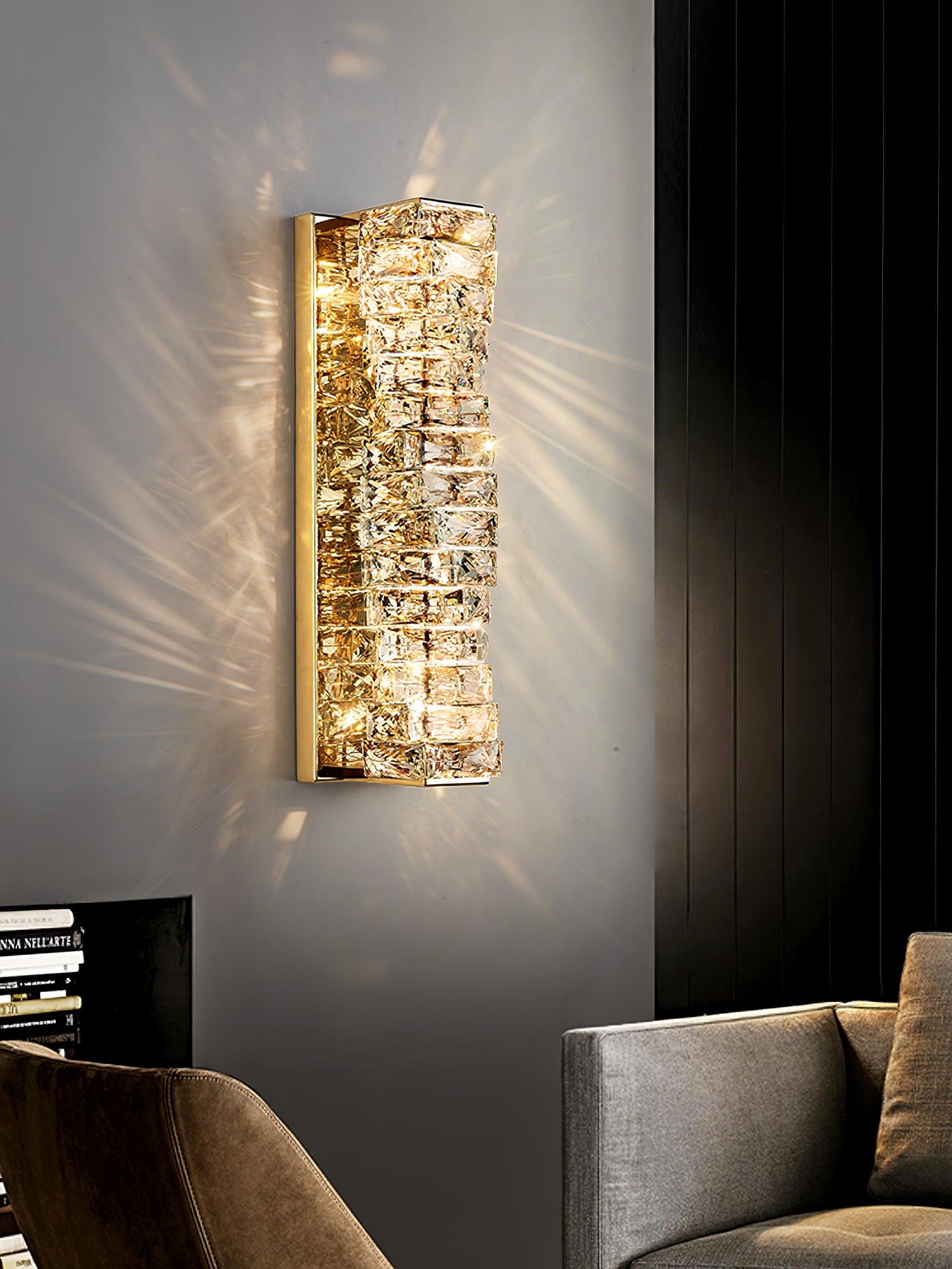 Laminated Crystal Wall Light - Letslighting