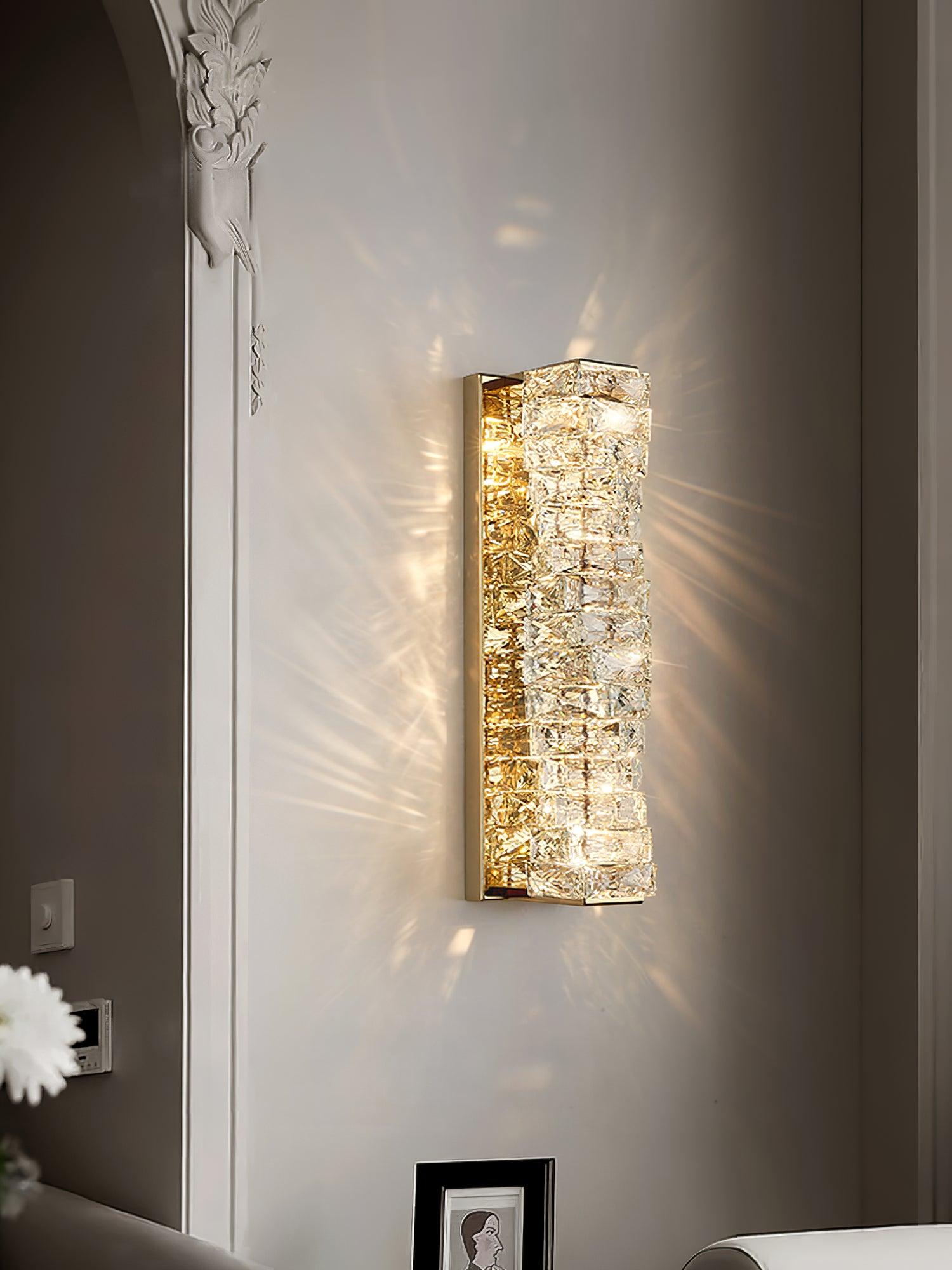 Laminated Crystal Wall Light - Letslighting