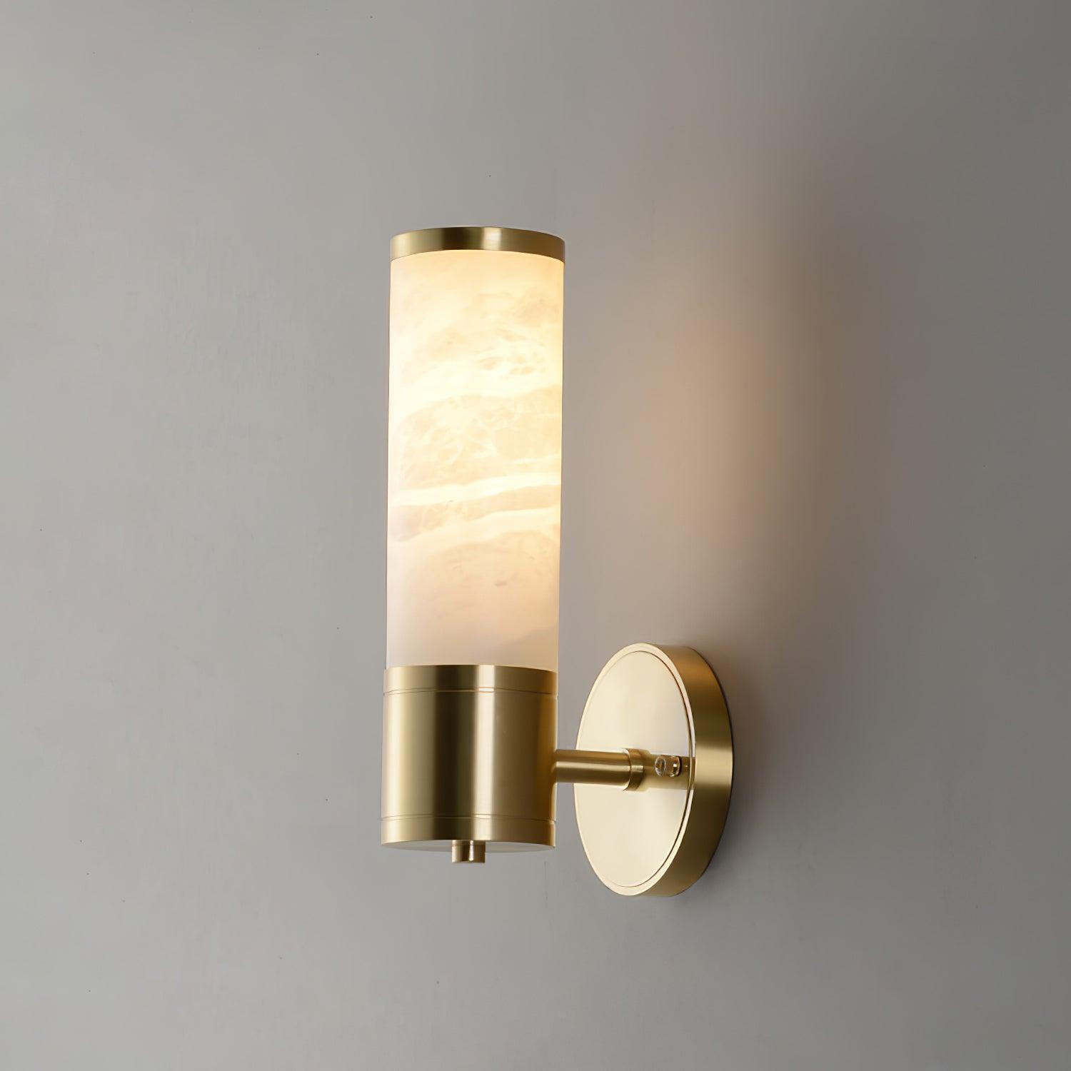 Kaia Minimalist Alabaster Wall Lamp - Letslighting