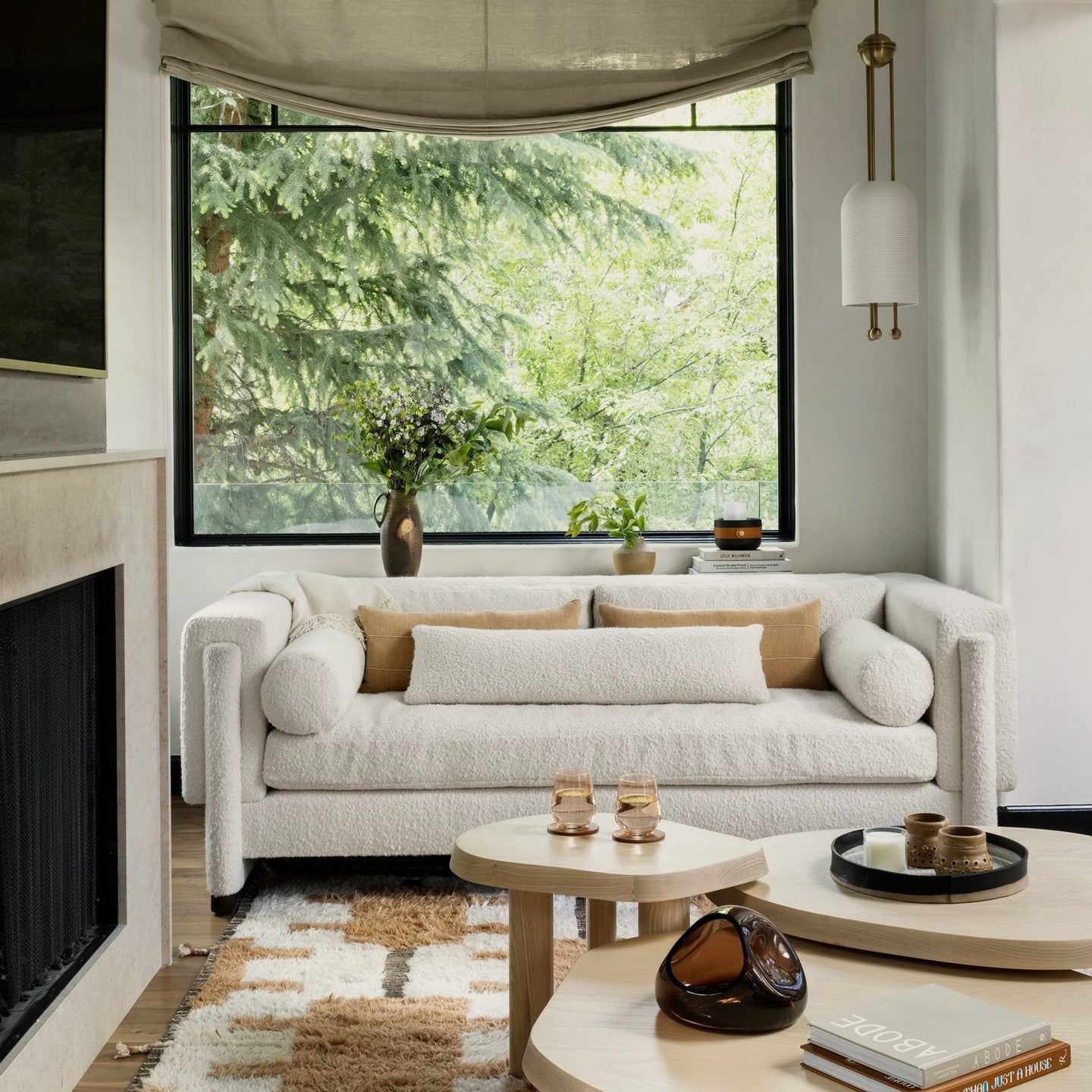 Ucaryra Premium Elegance Metal Glass Lantern Pendant Lamp - Lamp Copper