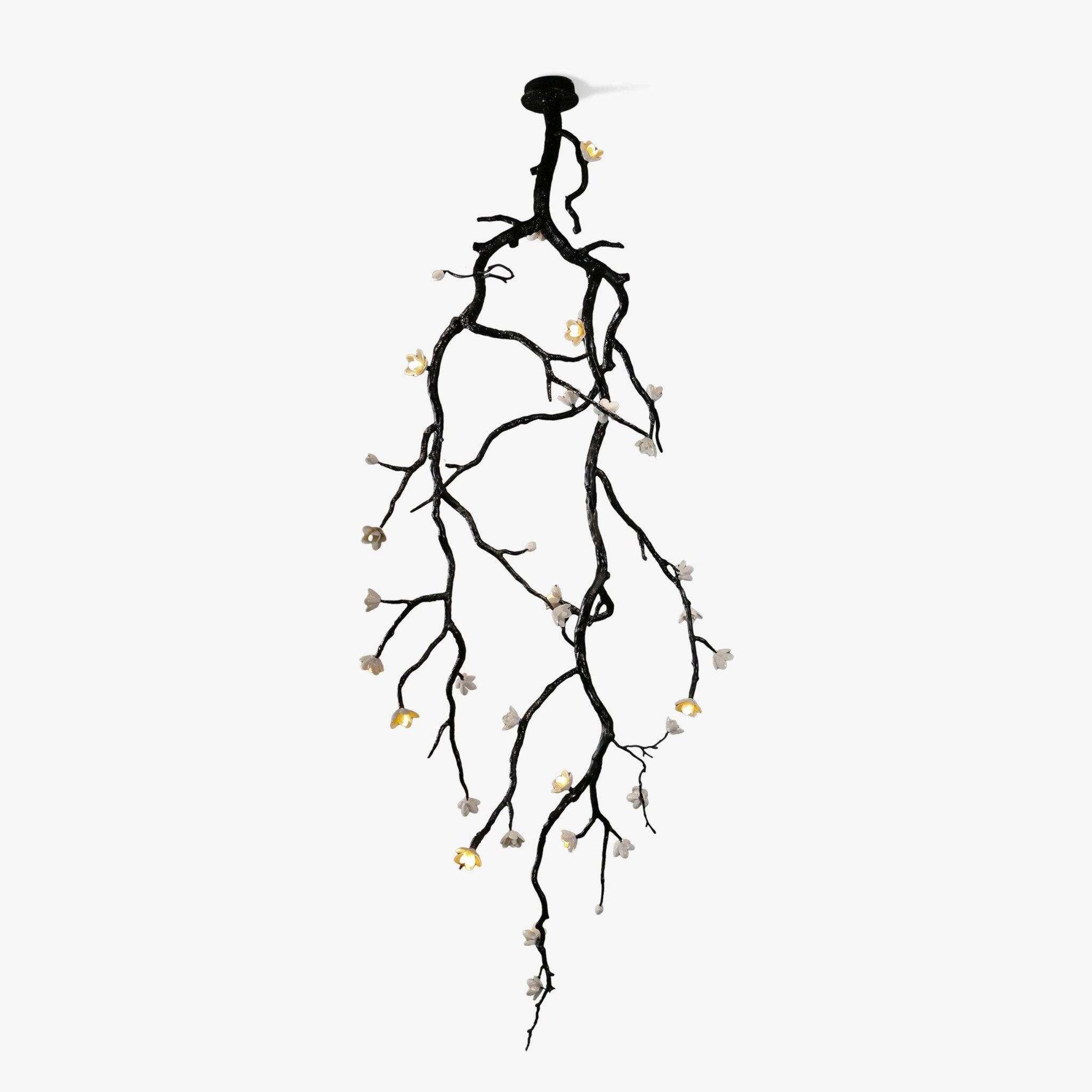 Large Long Branch Flower Chandelier - Letslighting