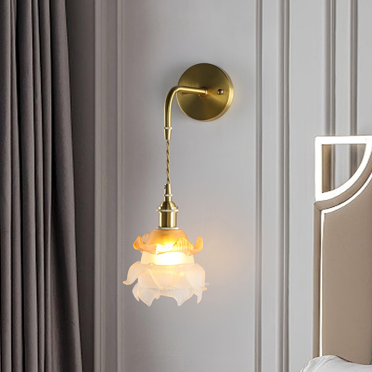 Laura Brass Wall Lamp - Letslighting