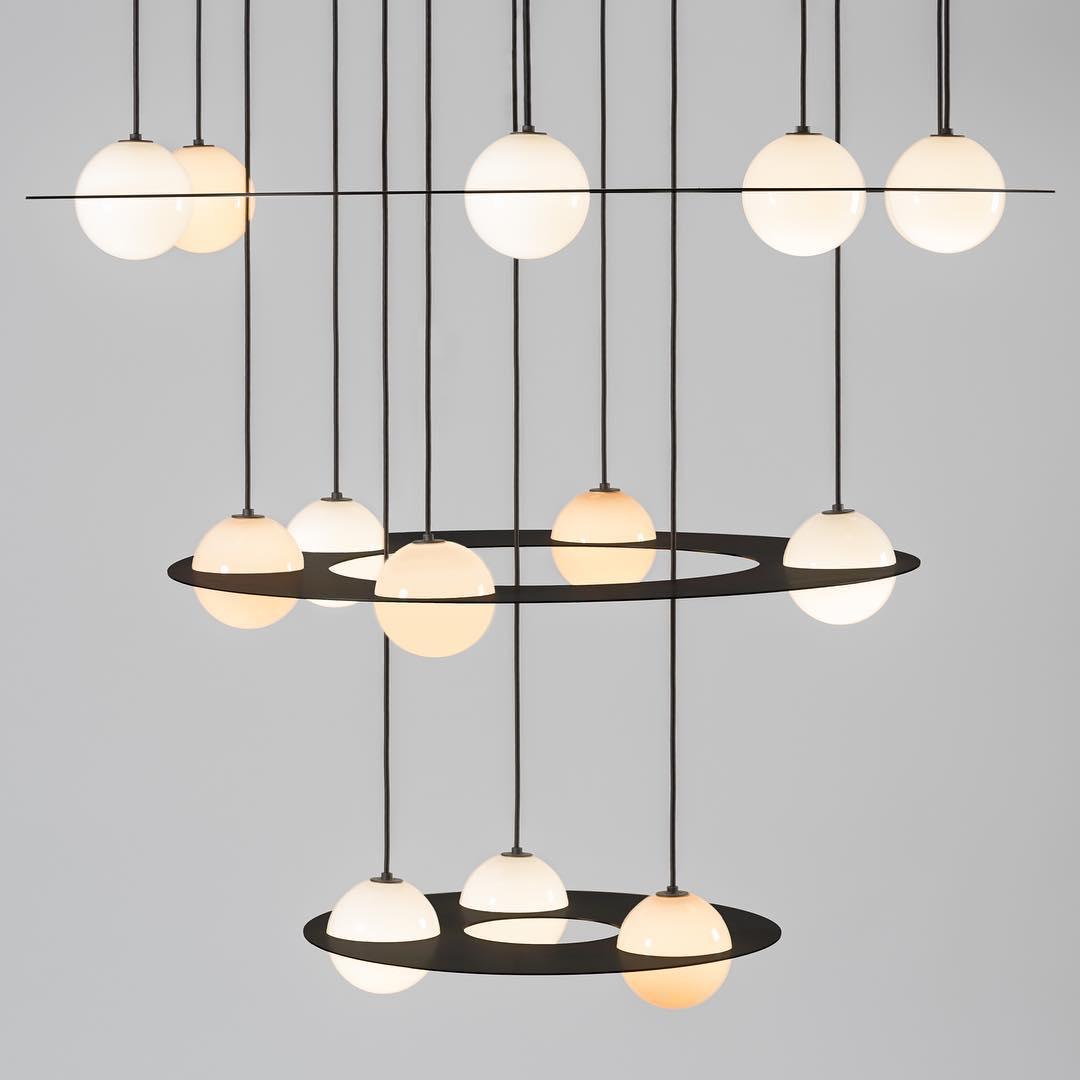 Orbion Black Pendant Lamp - Letslighting