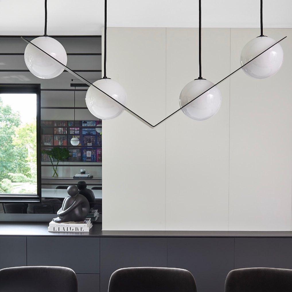 Orbion Black Pendant Lamp - Letslighting