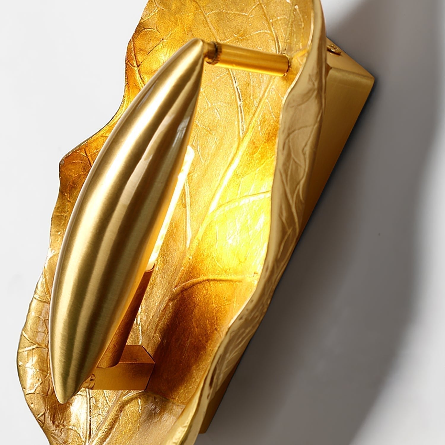 Leaf Brass Wall Lamp - Letslighting