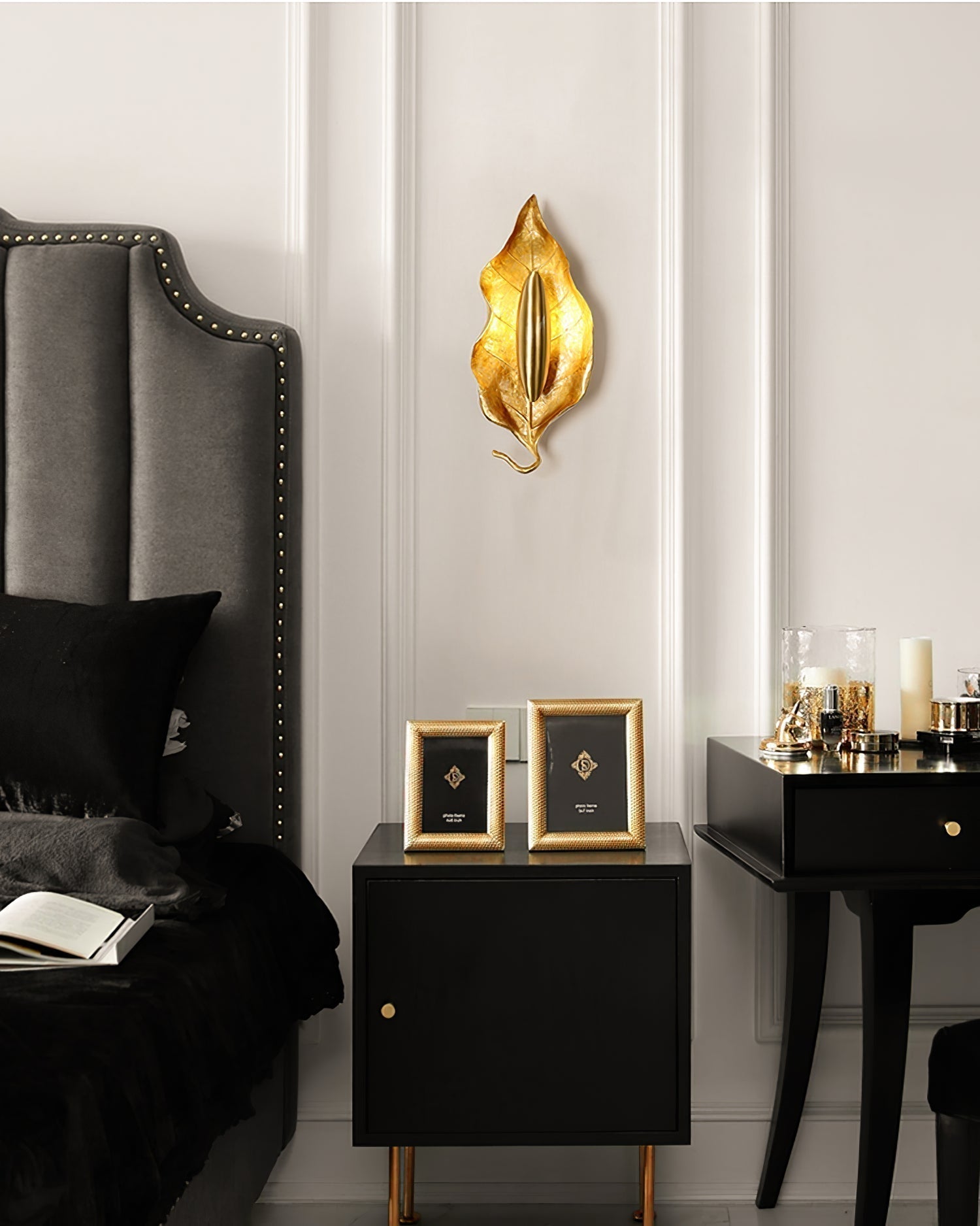 Leaf Brass Wall Lamp - Letslighting