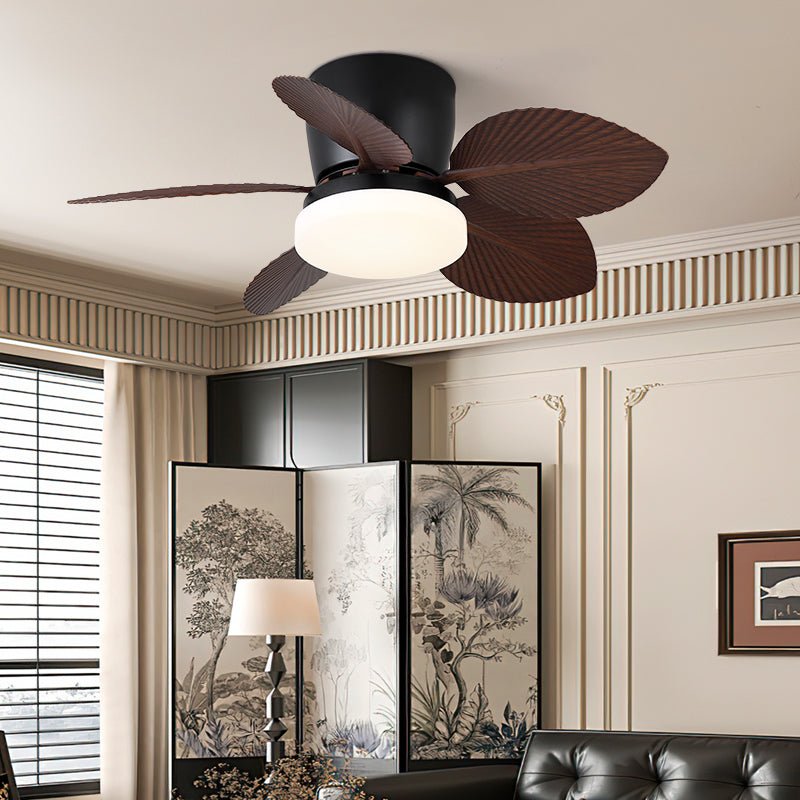 Ventilador de Techo con Luz Qilv Breeze mostrando dimensiones