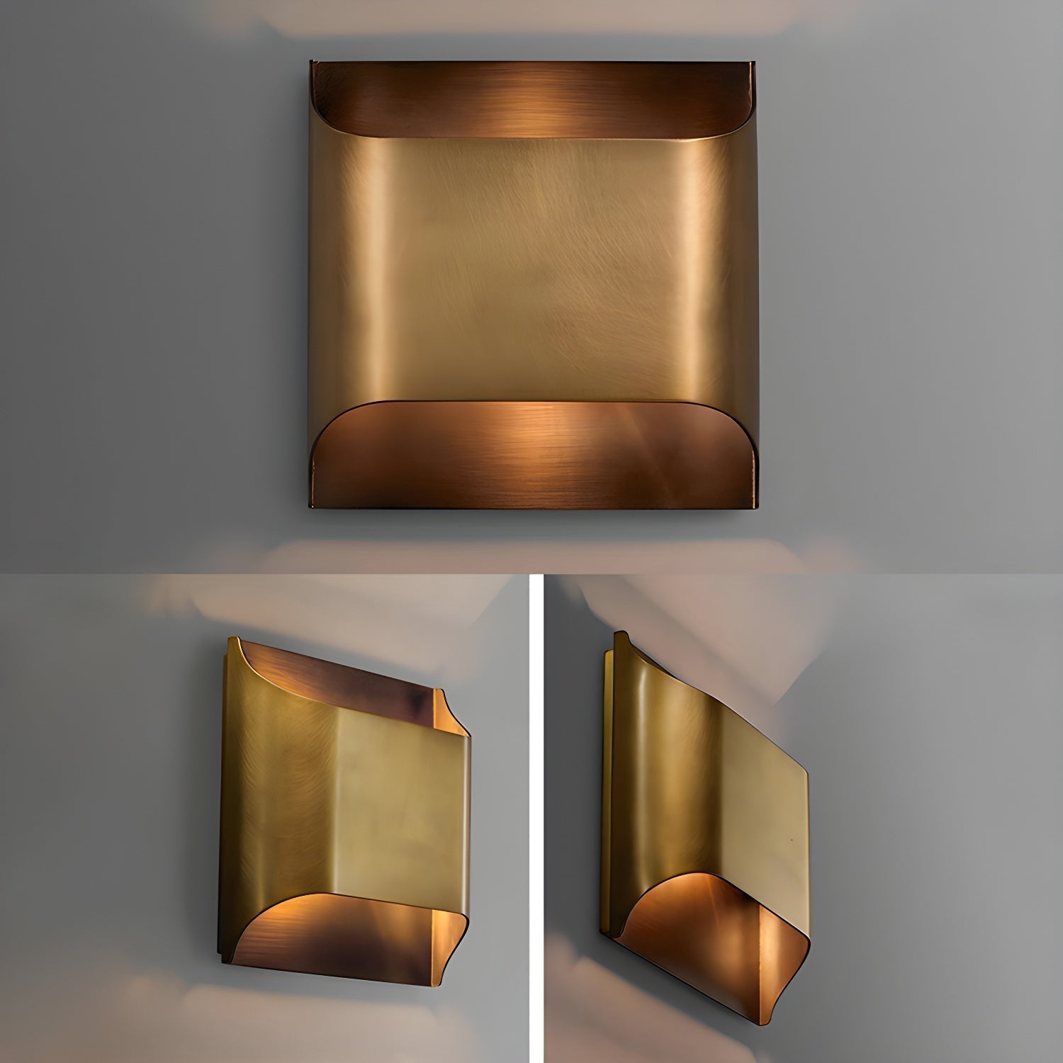 Leclerc Brass Wall Lamp - Letslighting
