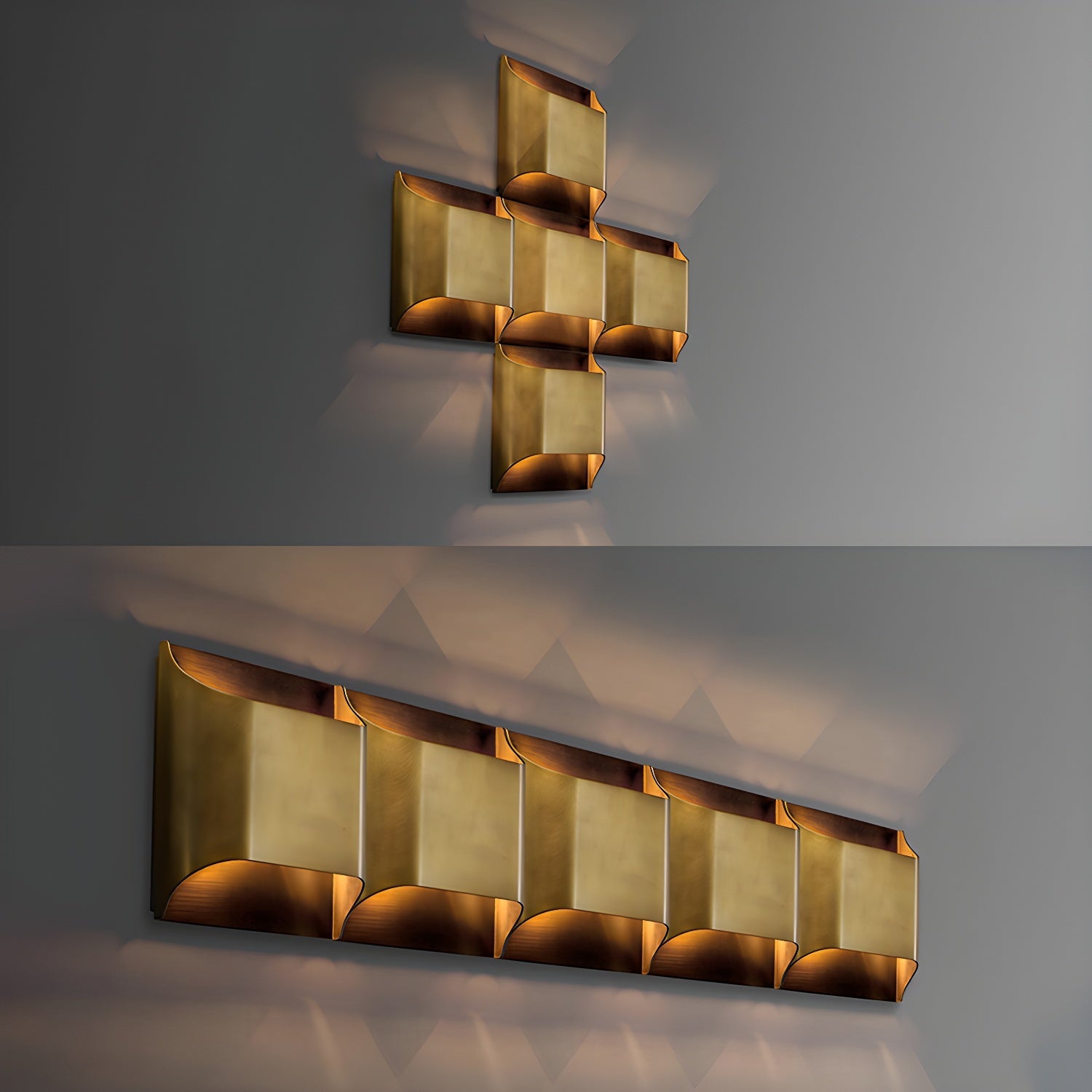 Leclerc Brass Wall Lamp - Letslighting